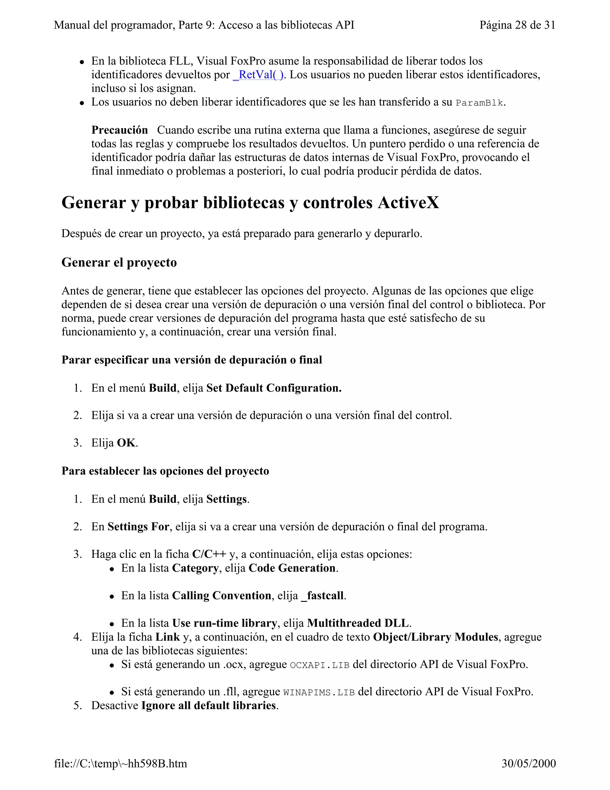 Visual fox-pro para clases