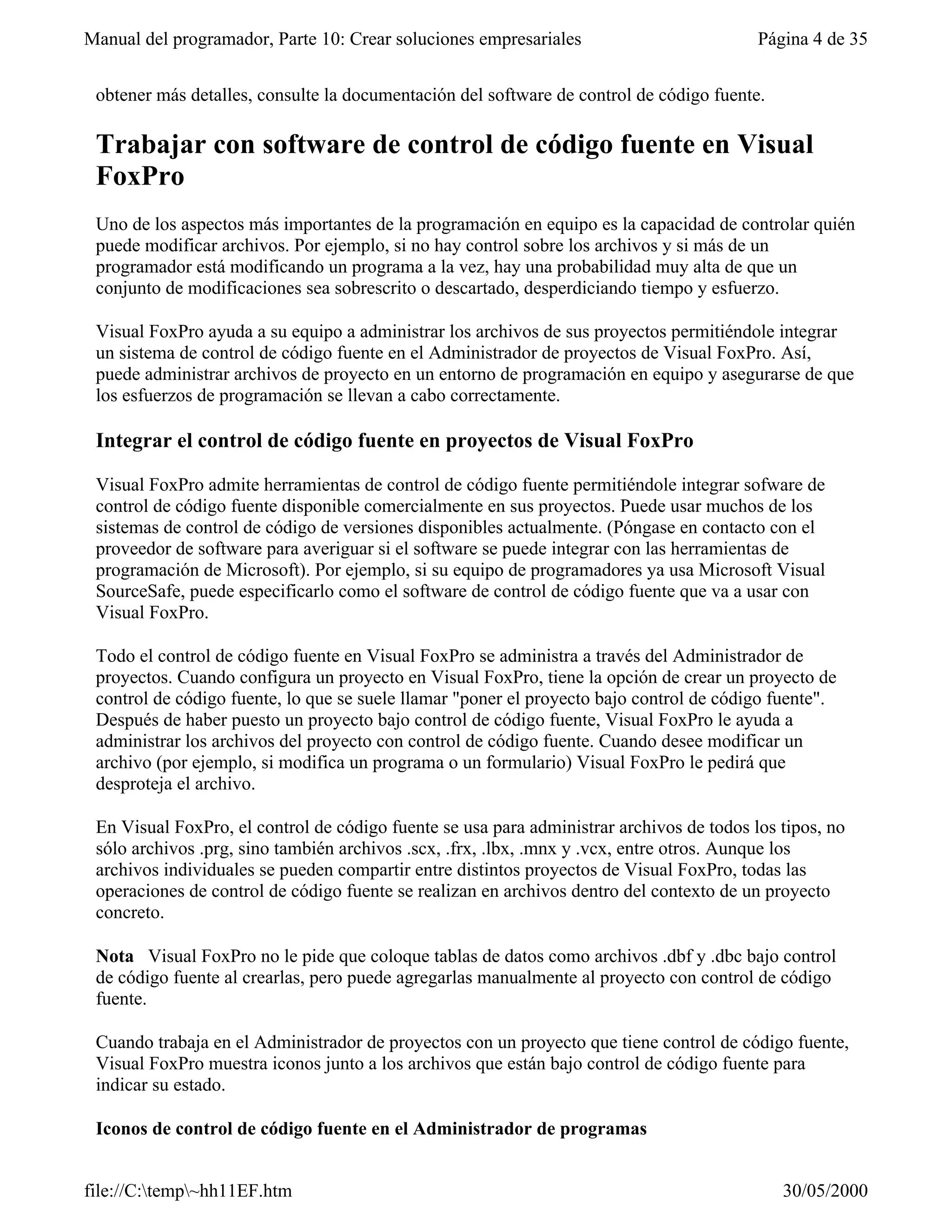 Visual fox-pro para clases