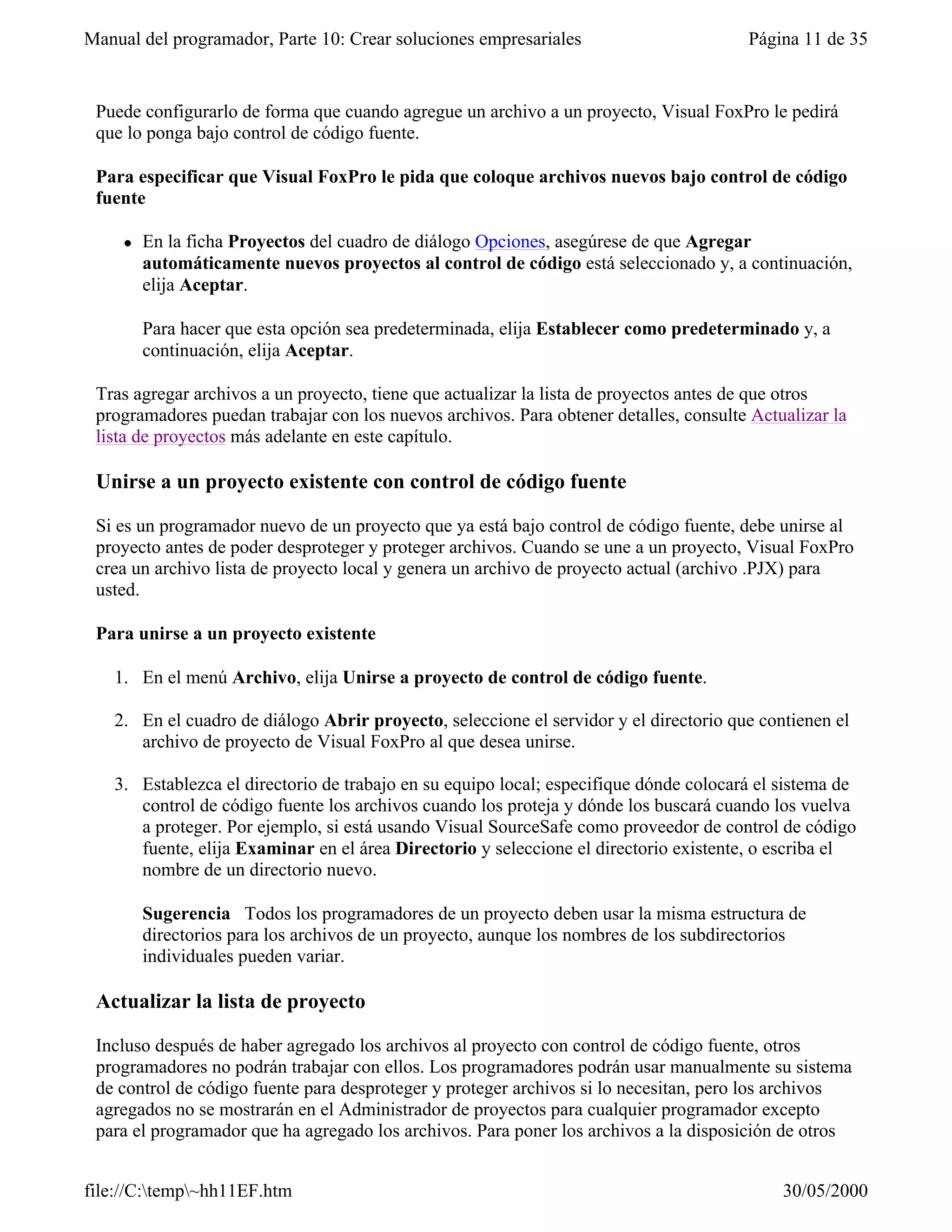 Visual fox-pro para clases