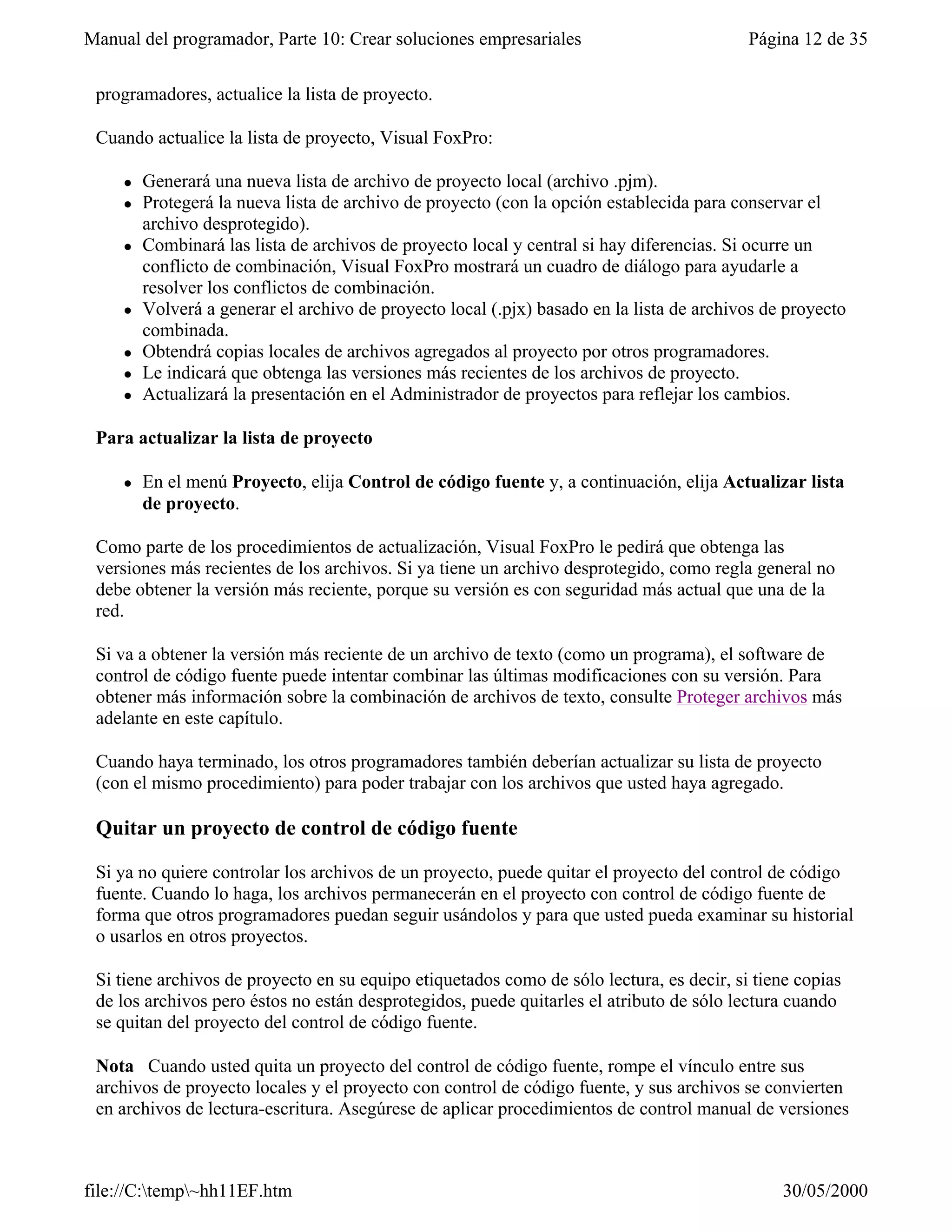 Visual fox-pro para clases