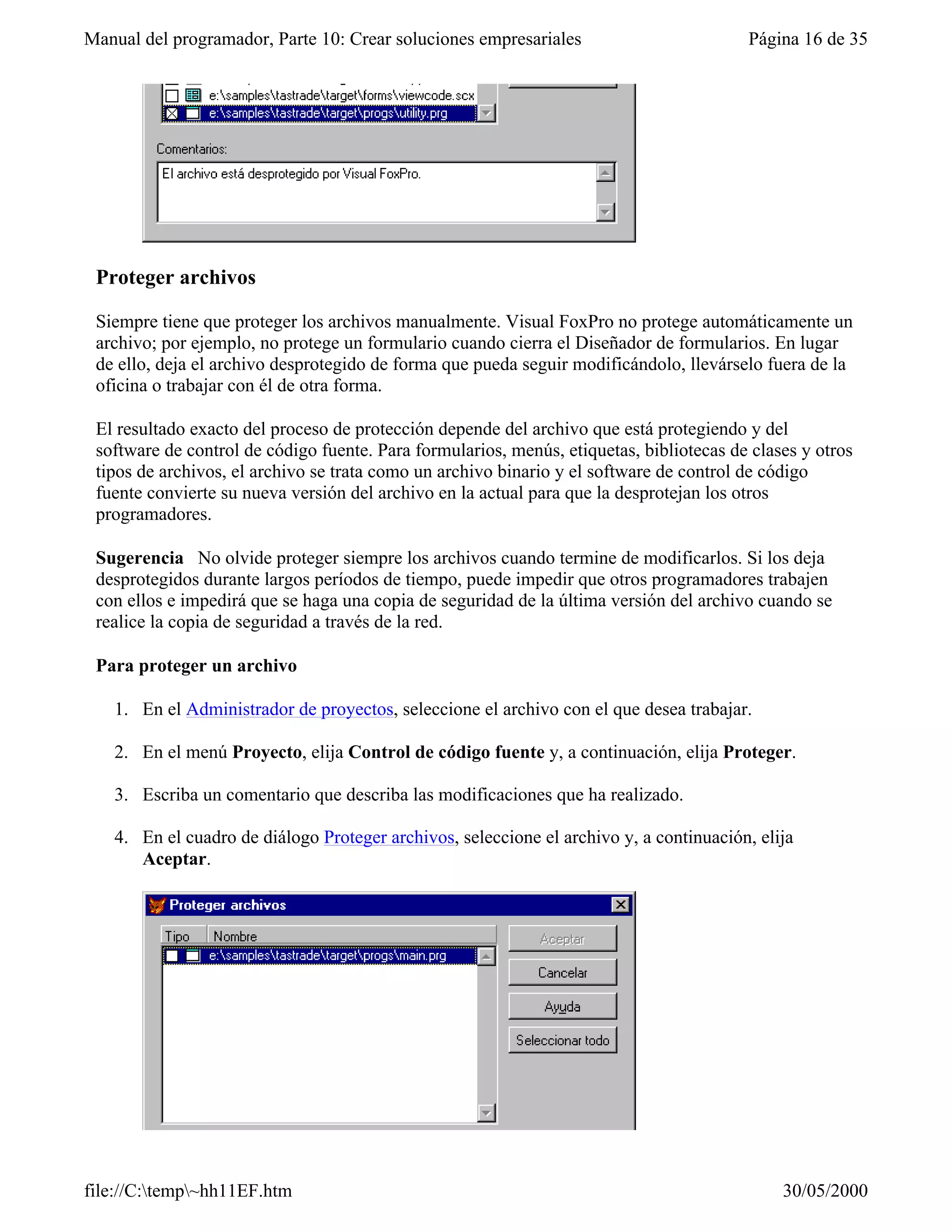Visual fox-pro para clases