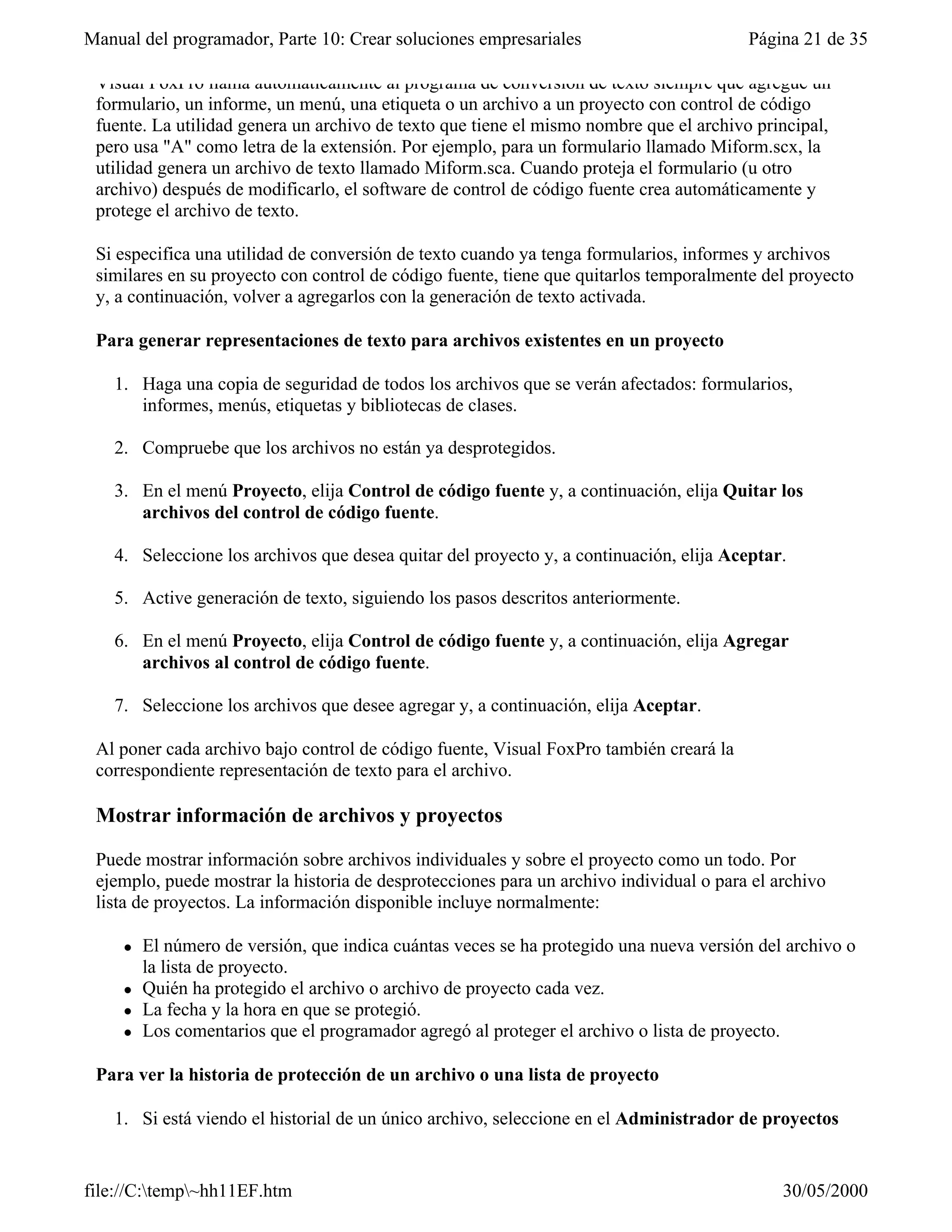 Visual fox-pro para clases