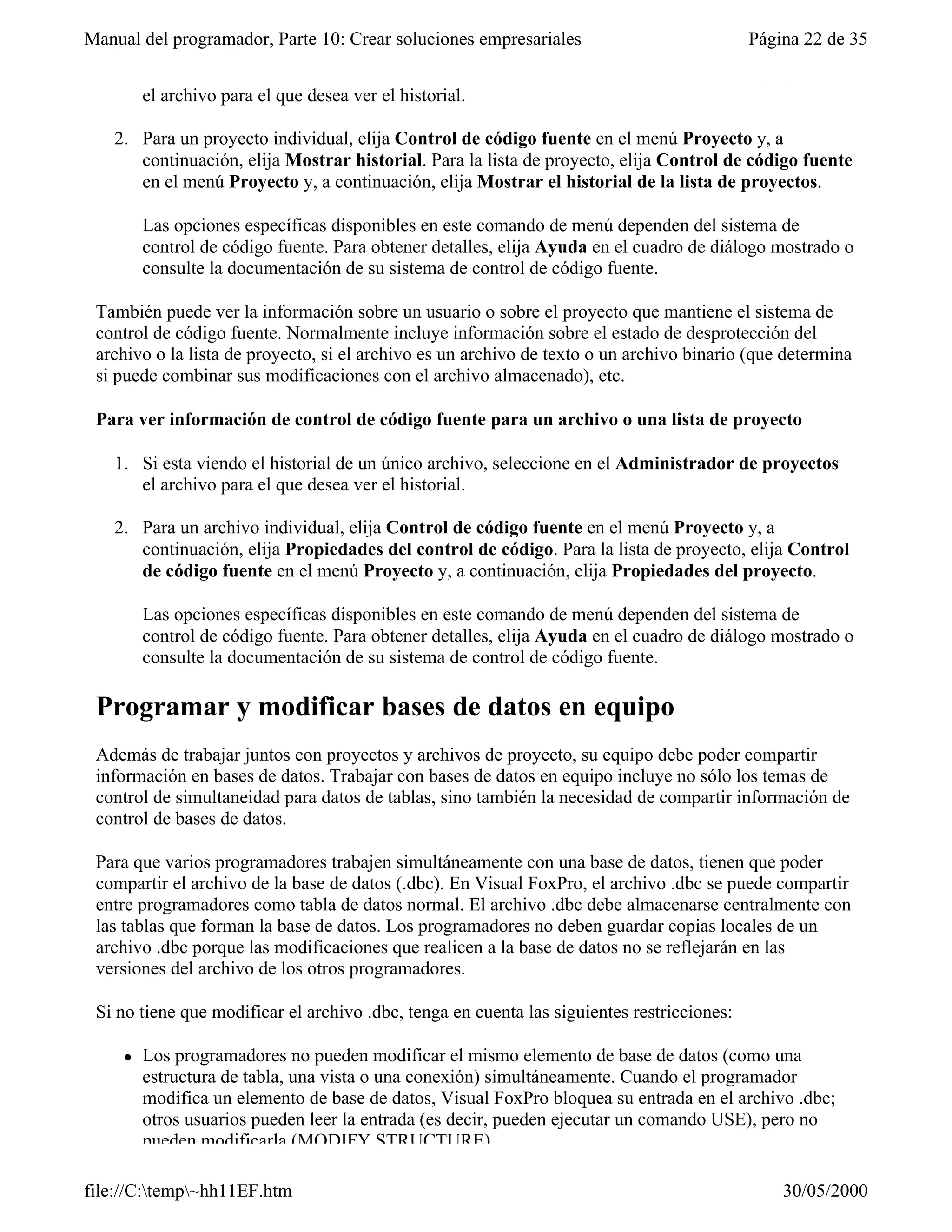 Visual fox-pro para clases