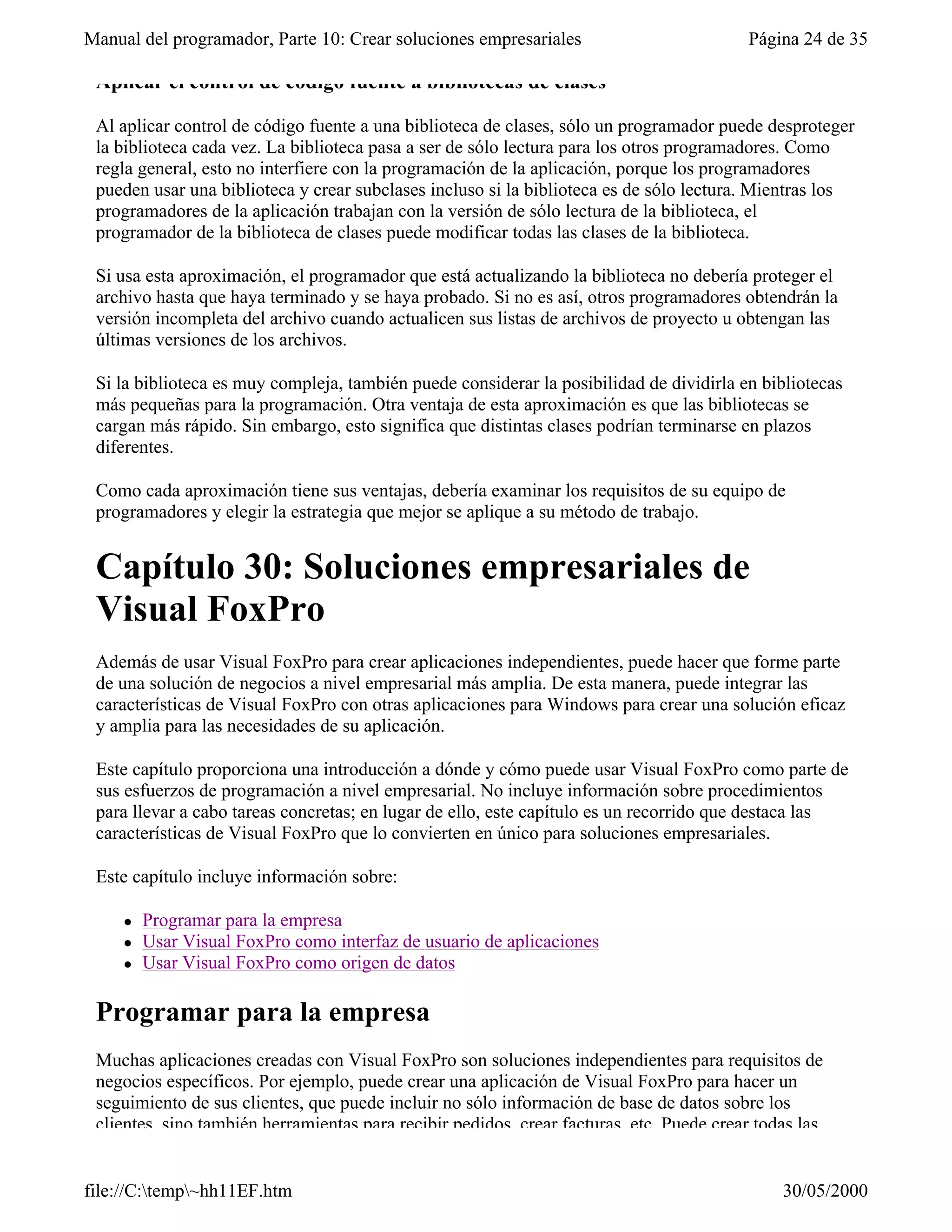 Visual fox-pro para clases