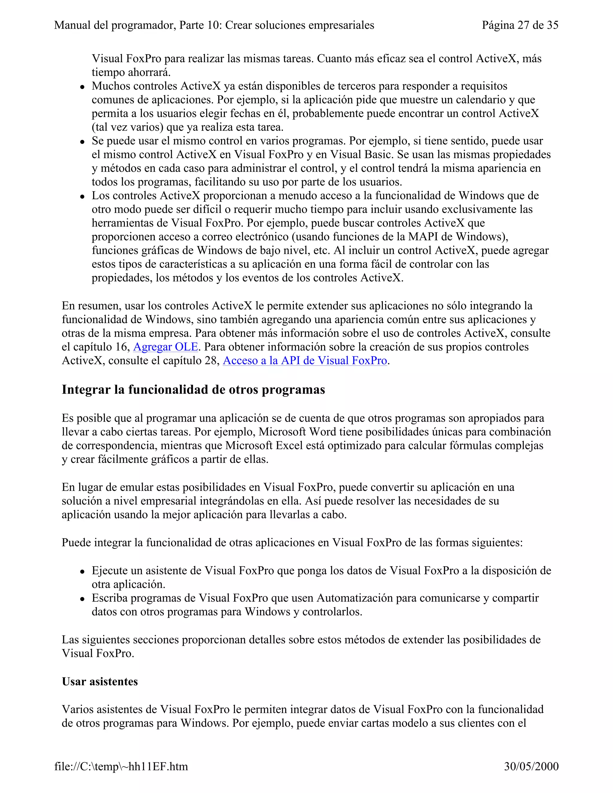 Visual fox-pro para clases