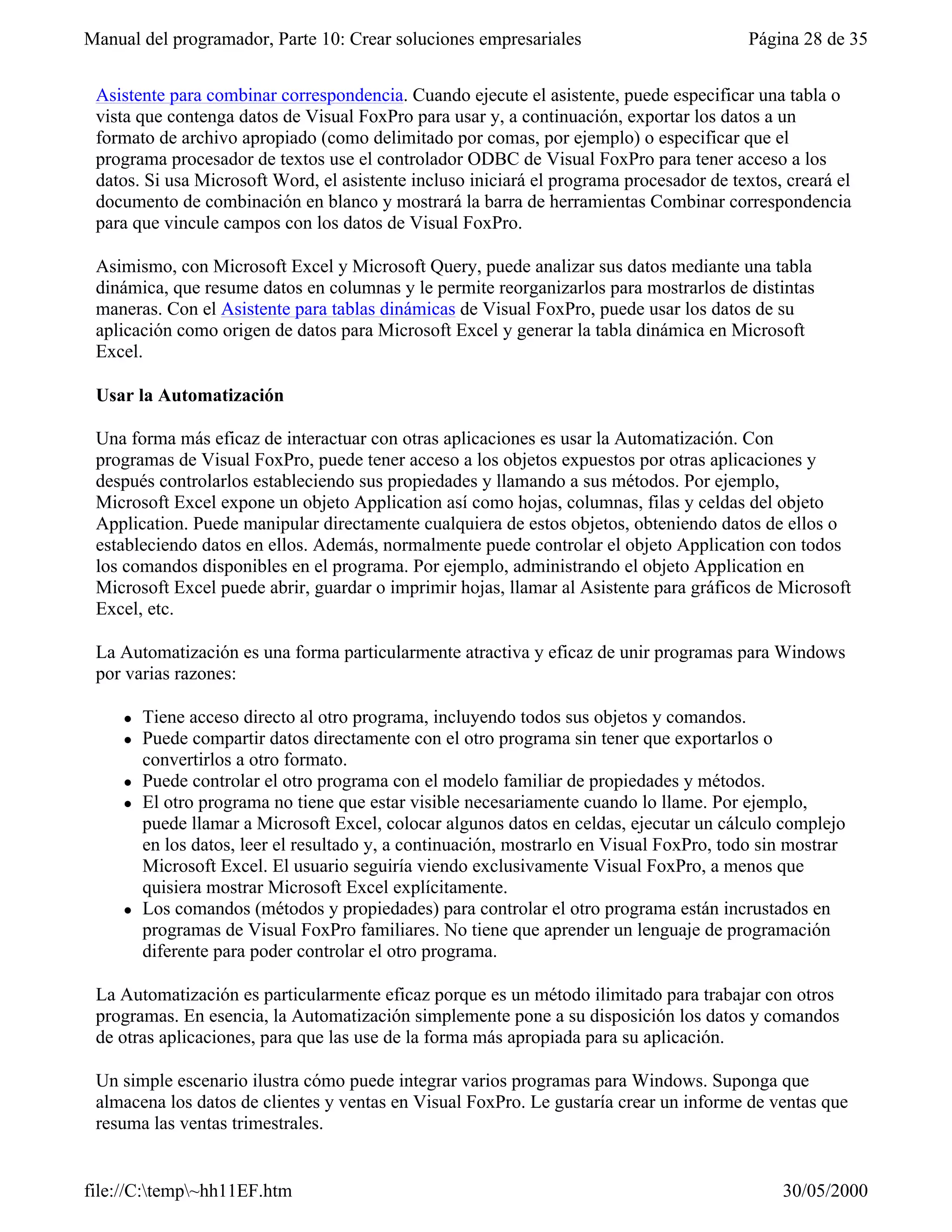 Visual fox-pro para clases