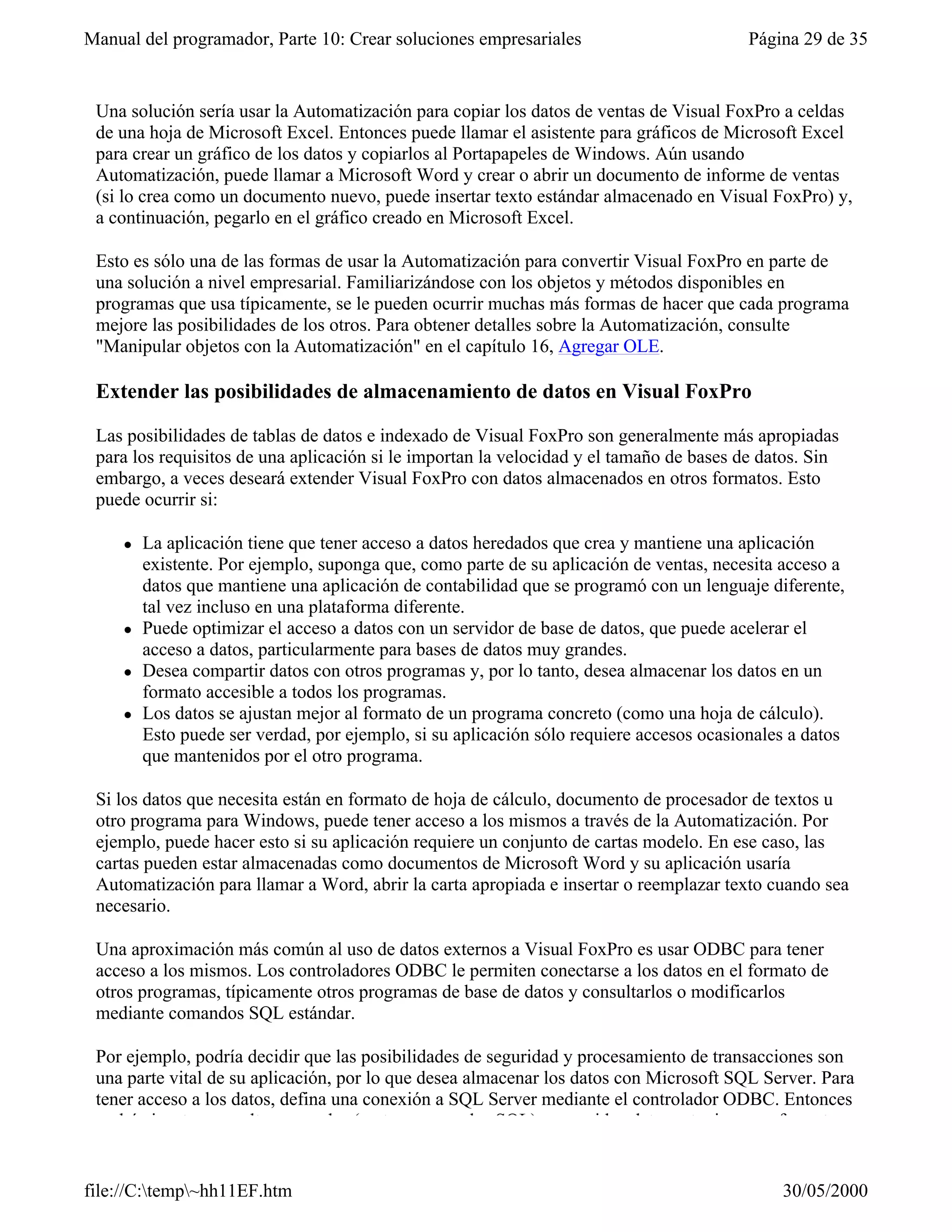 Visual fox-pro para clases