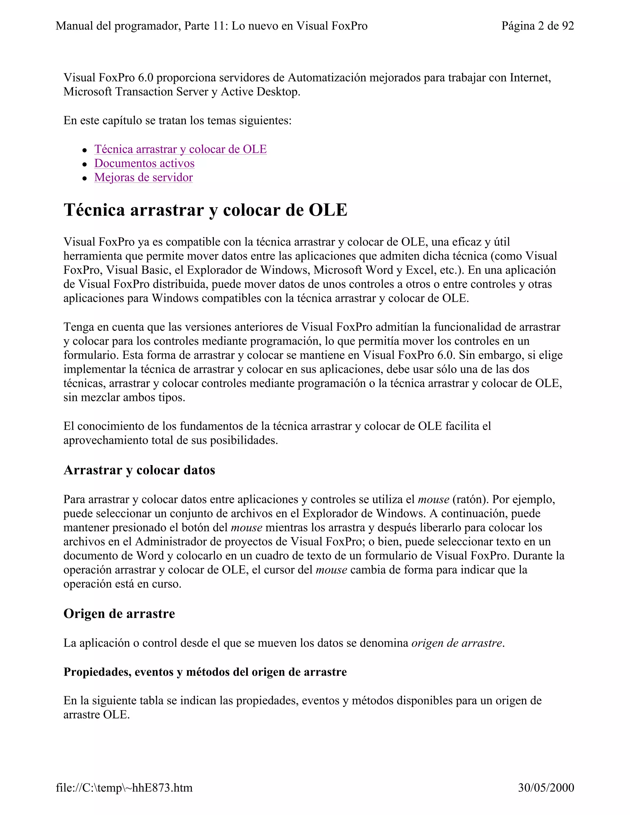 Visual fox-pro para clases