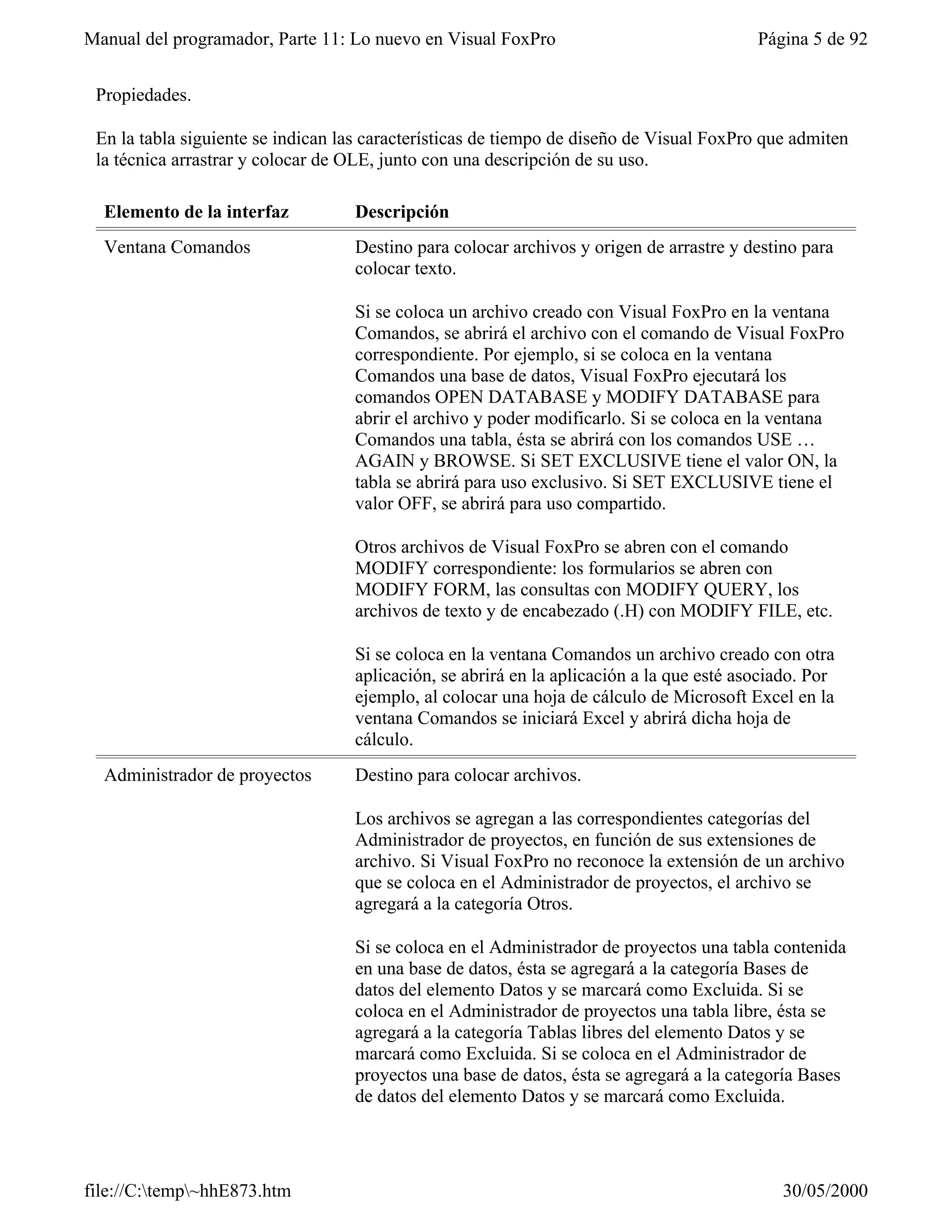 Visual fox-pro para clases