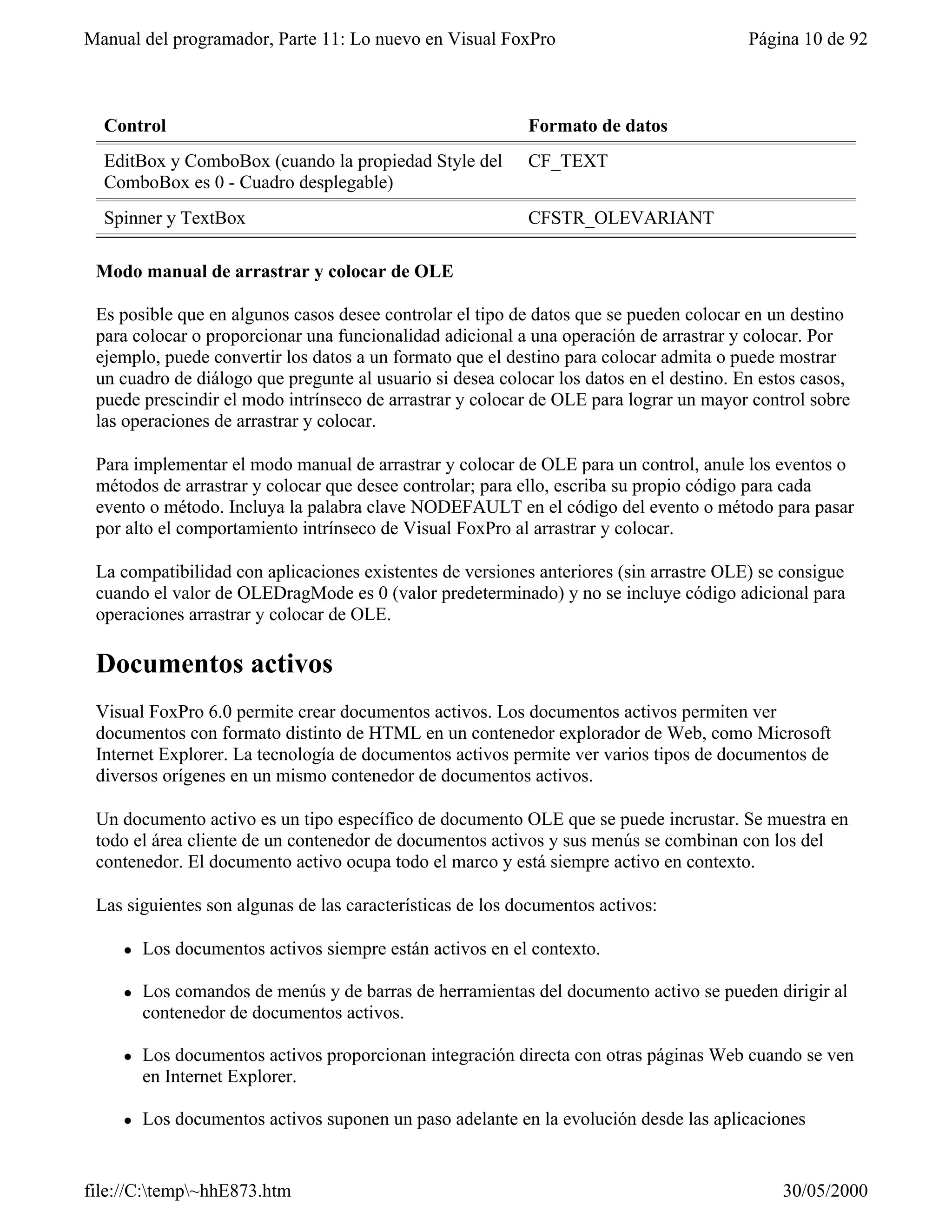 Visual fox-pro para clases