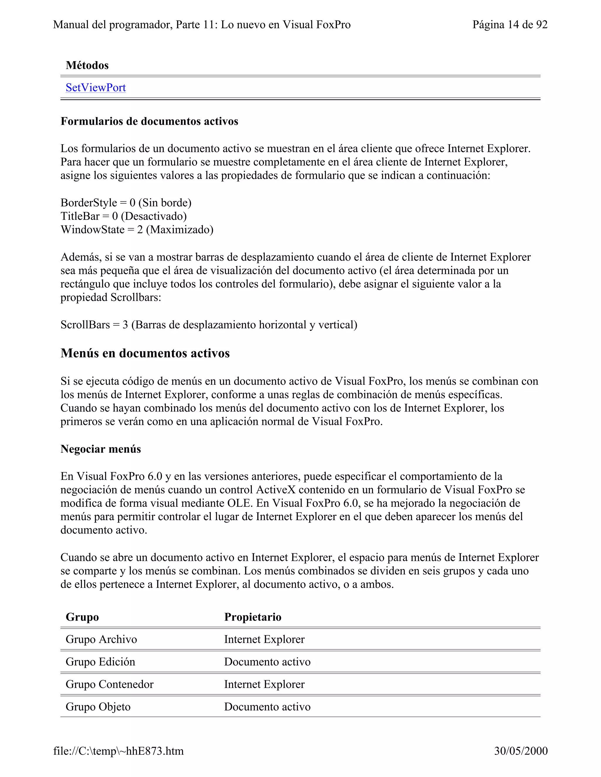 Visual fox-pro para clases