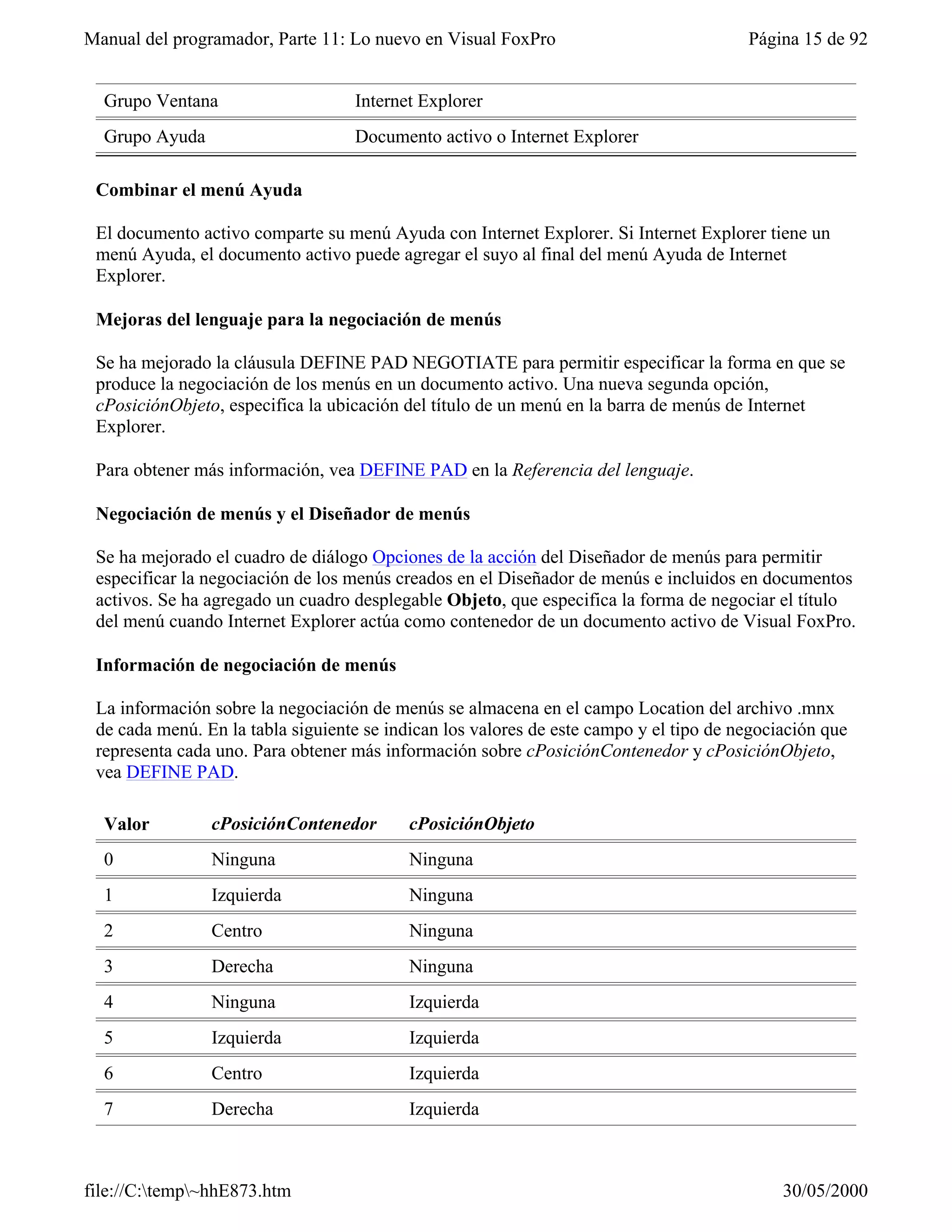 Visual fox-pro para clases