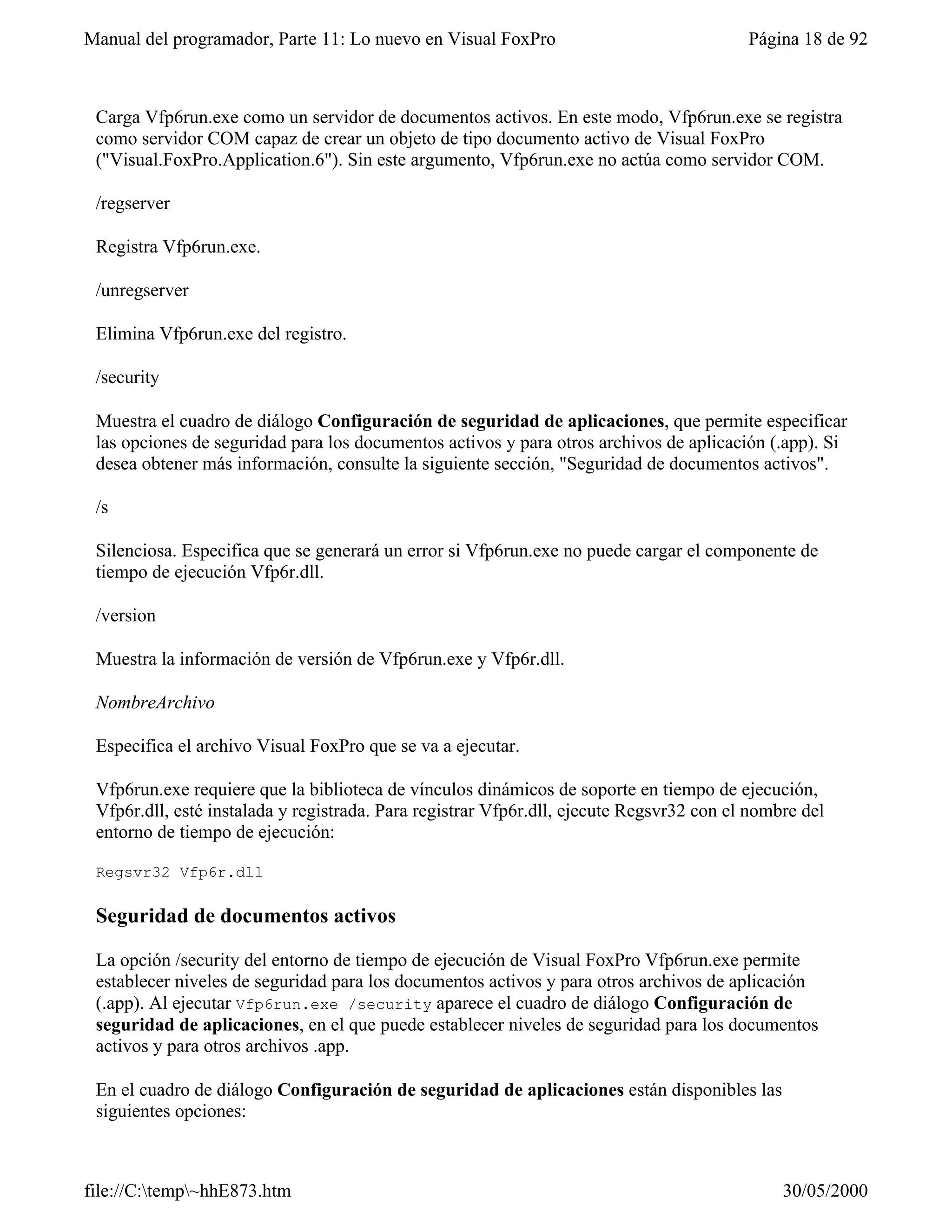 Visual fox-pro para clases