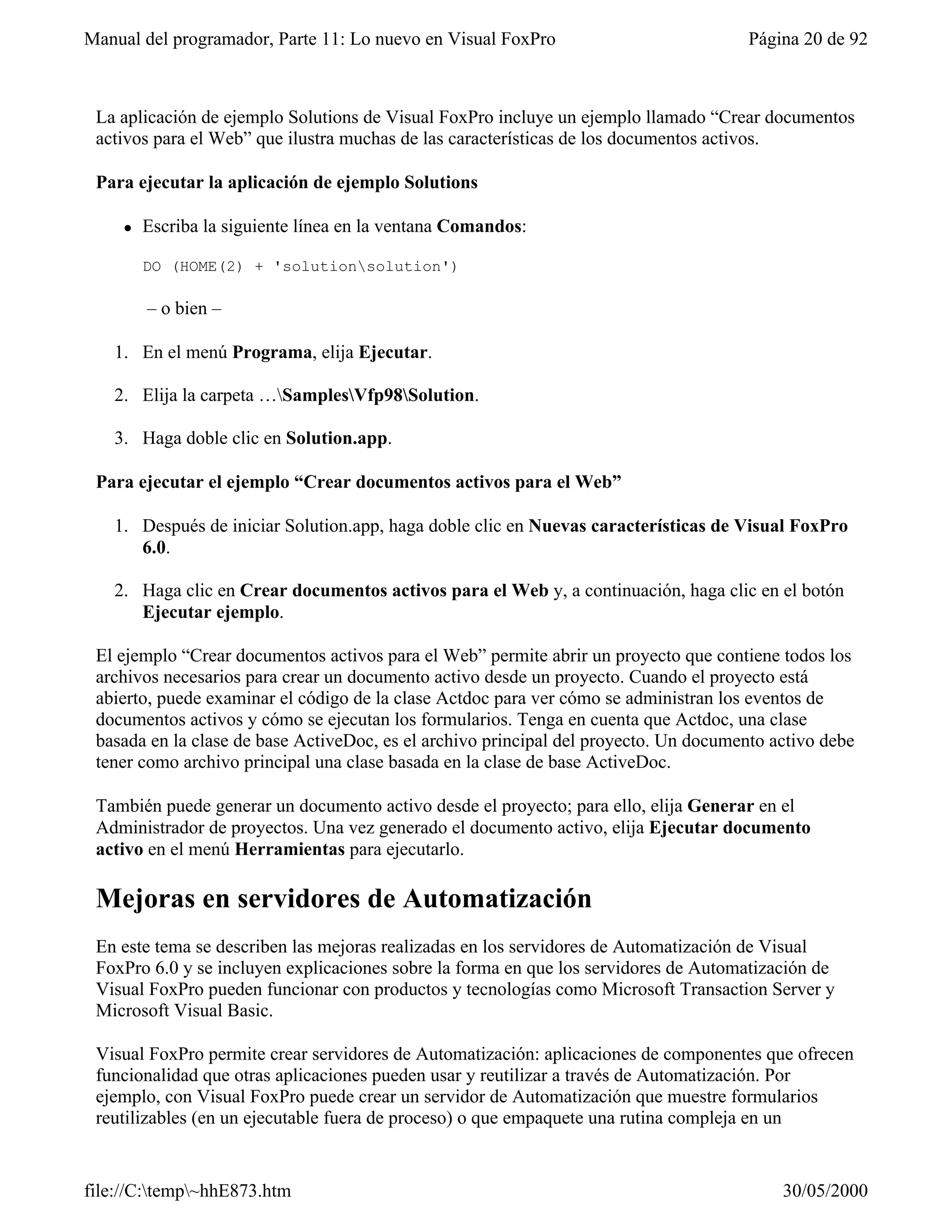 Visual fox-pro para clases