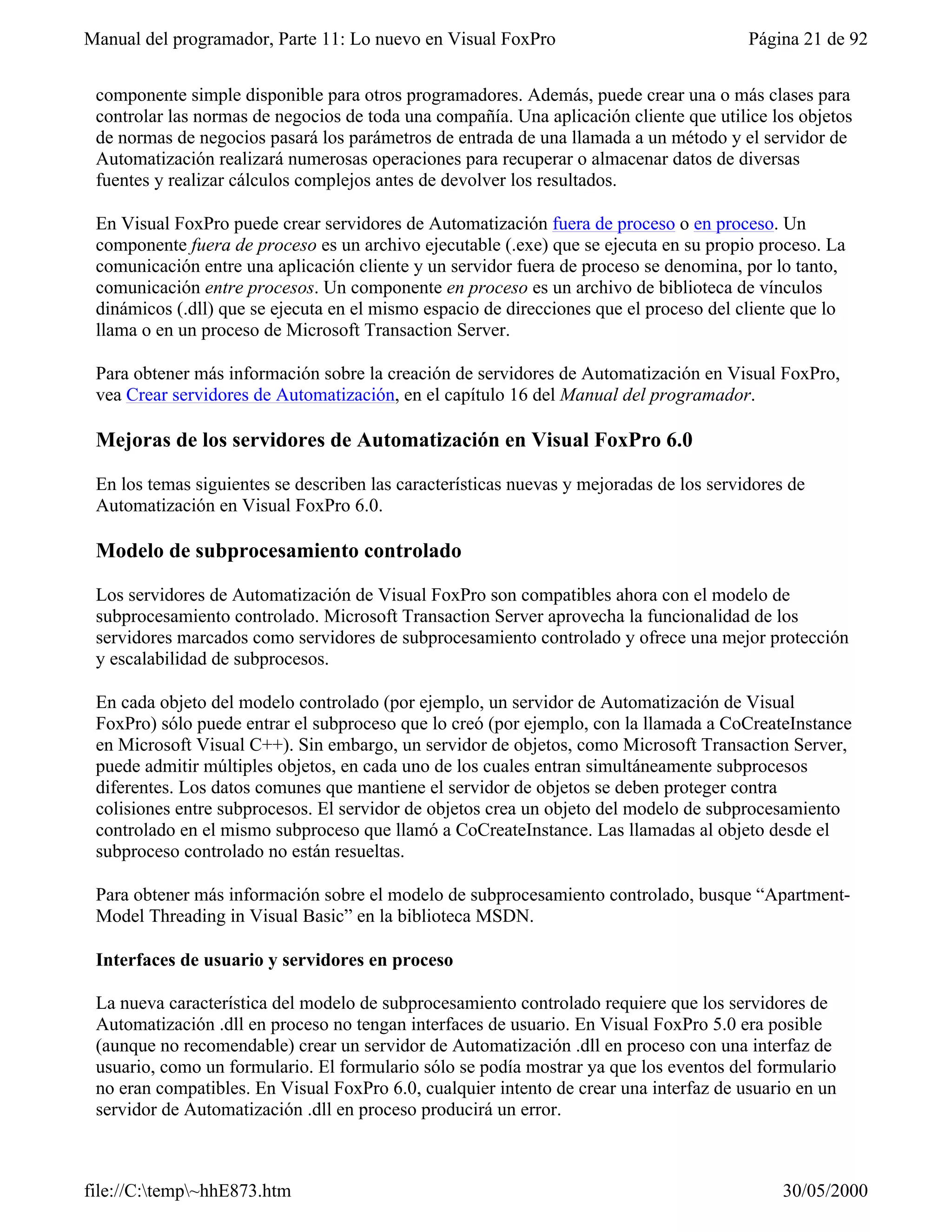 Visual fox-pro para clases