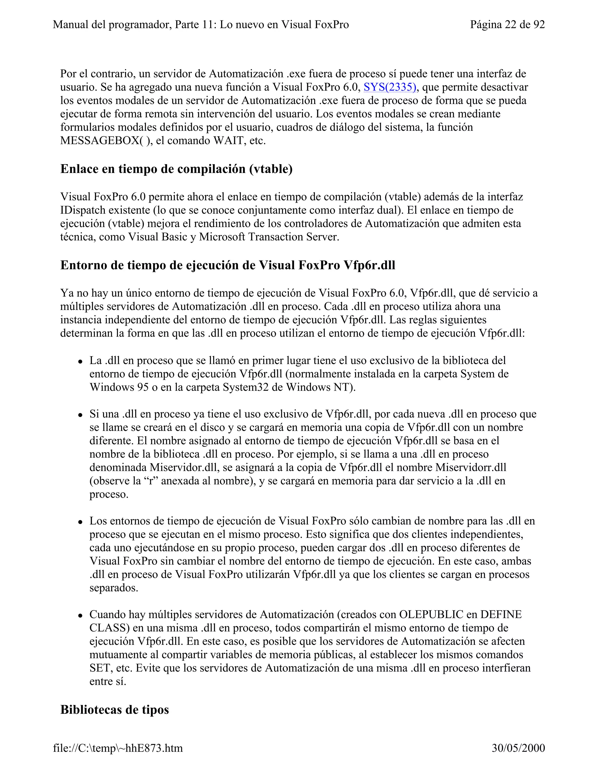 Visual fox-pro para clases