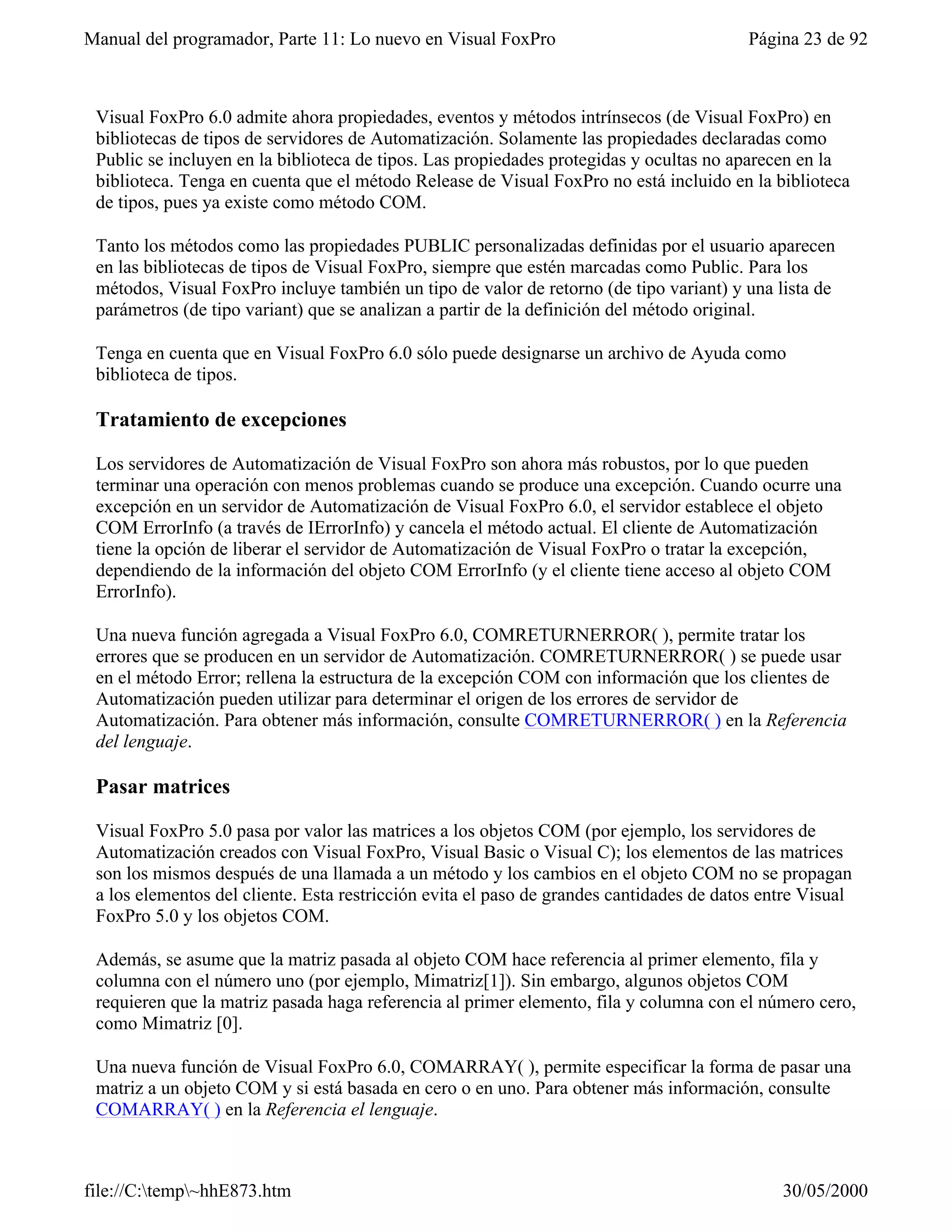 Visual fox-pro para clases