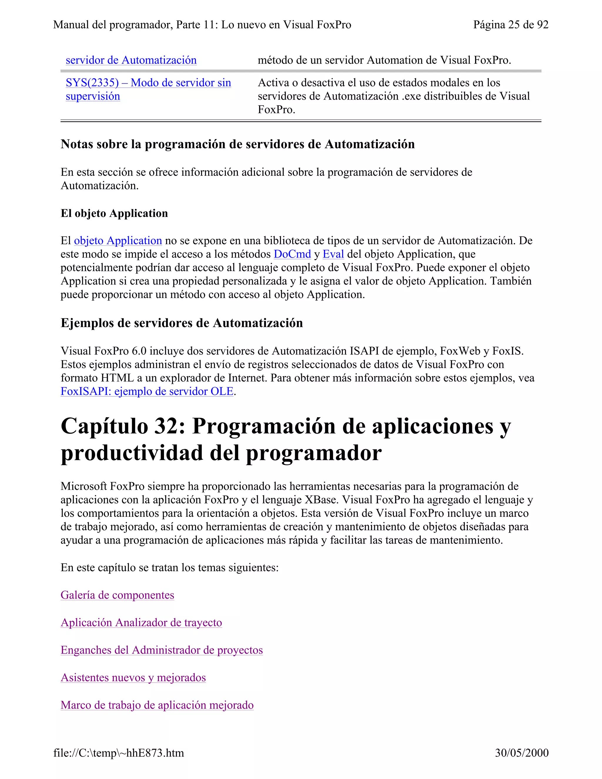 Visual fox-pro para clases