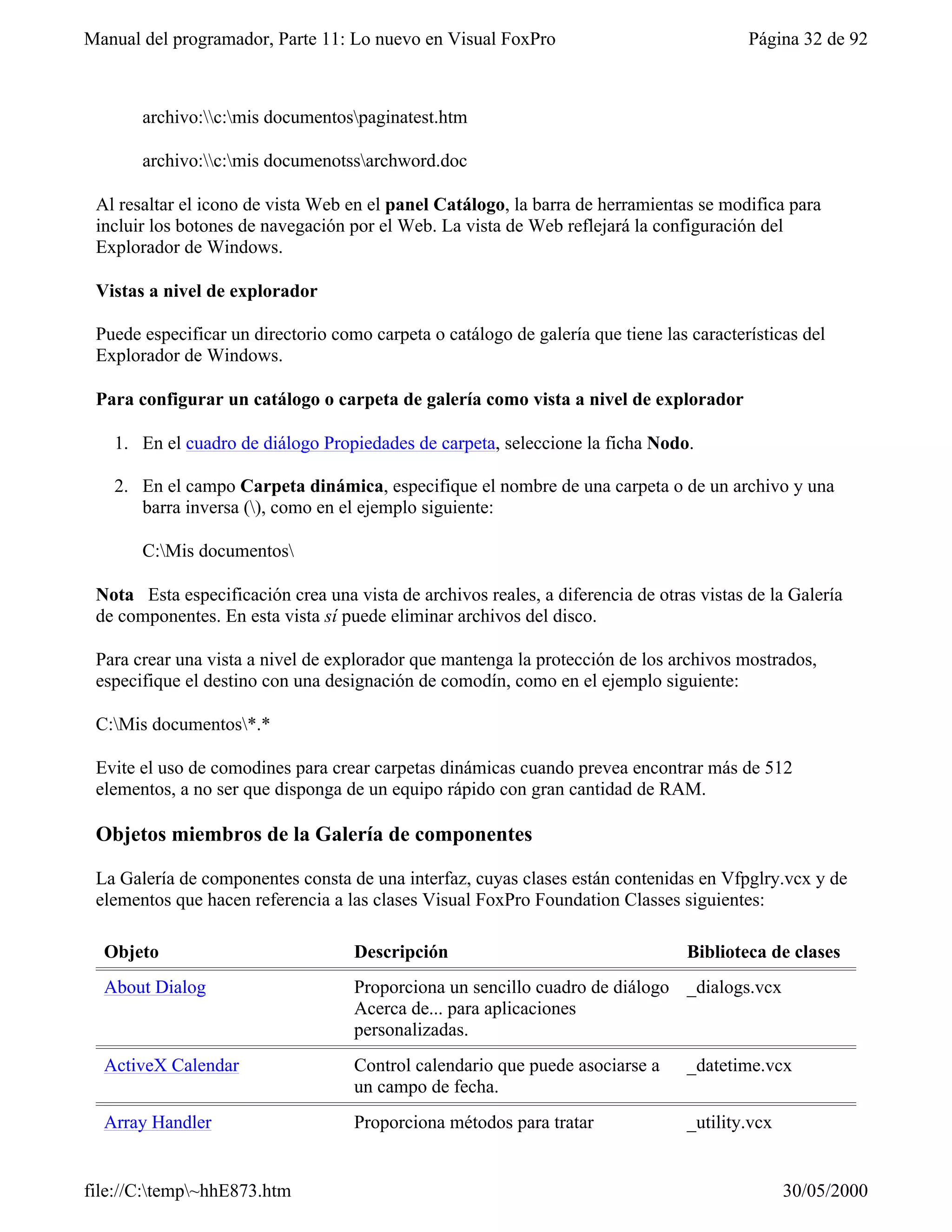 Visual fox-pro para clases