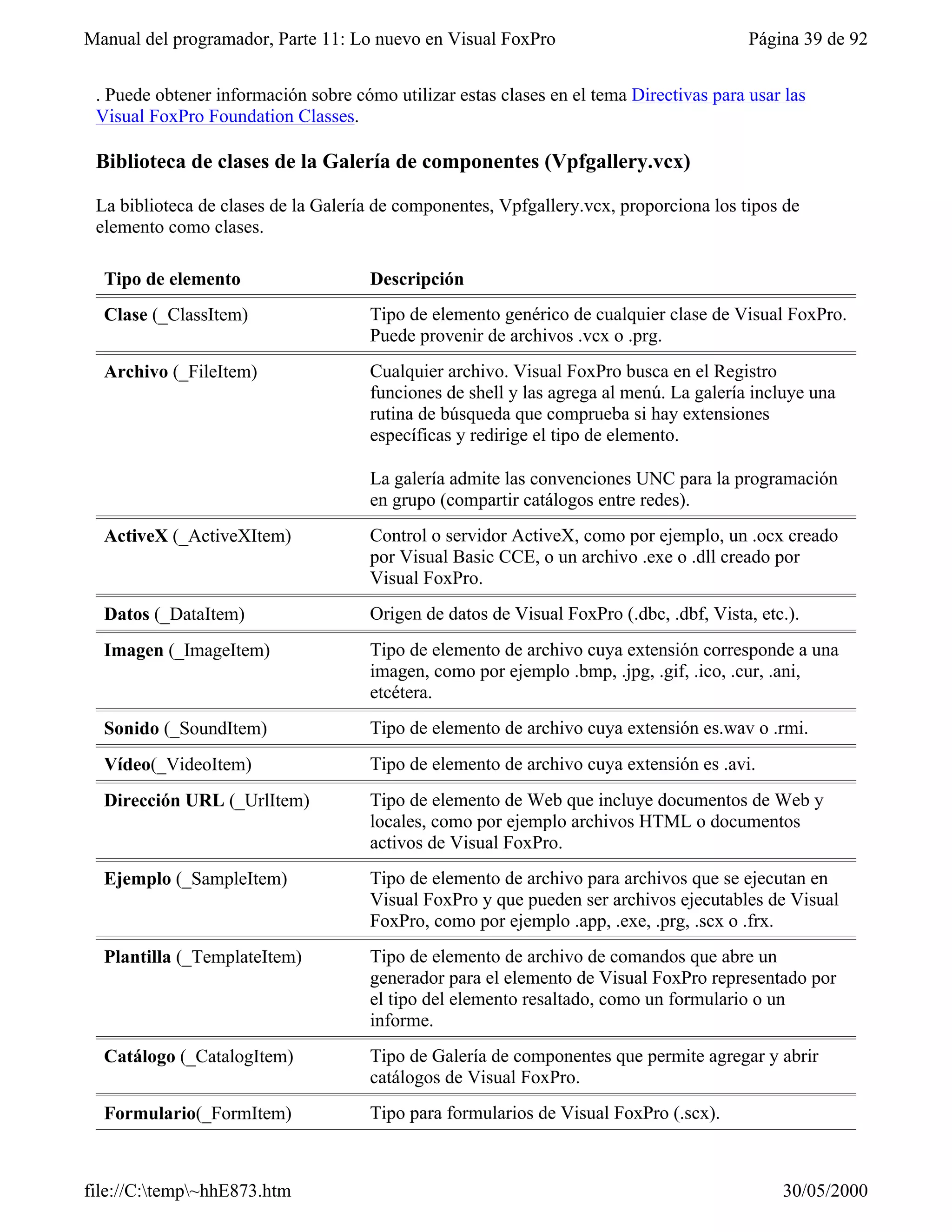 Visual fox-pro para clases
