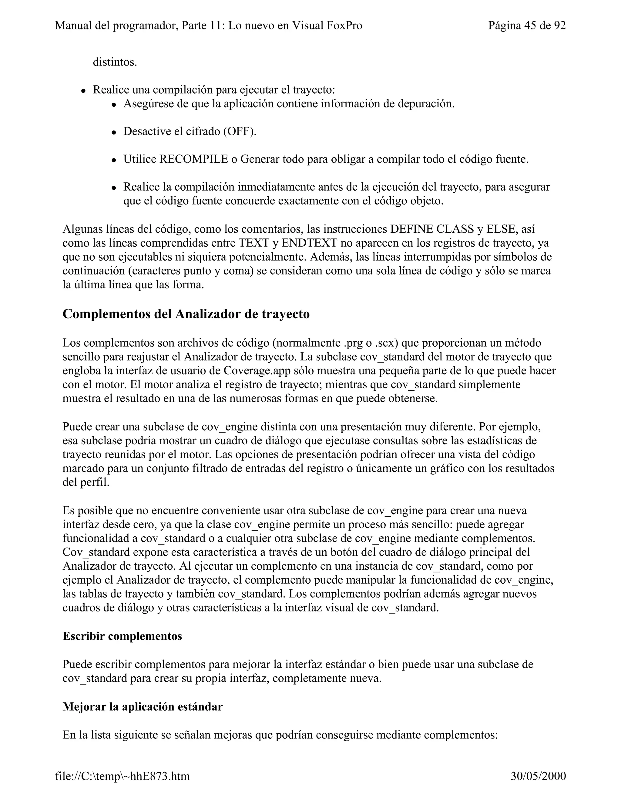 Visual fox-pro para clases