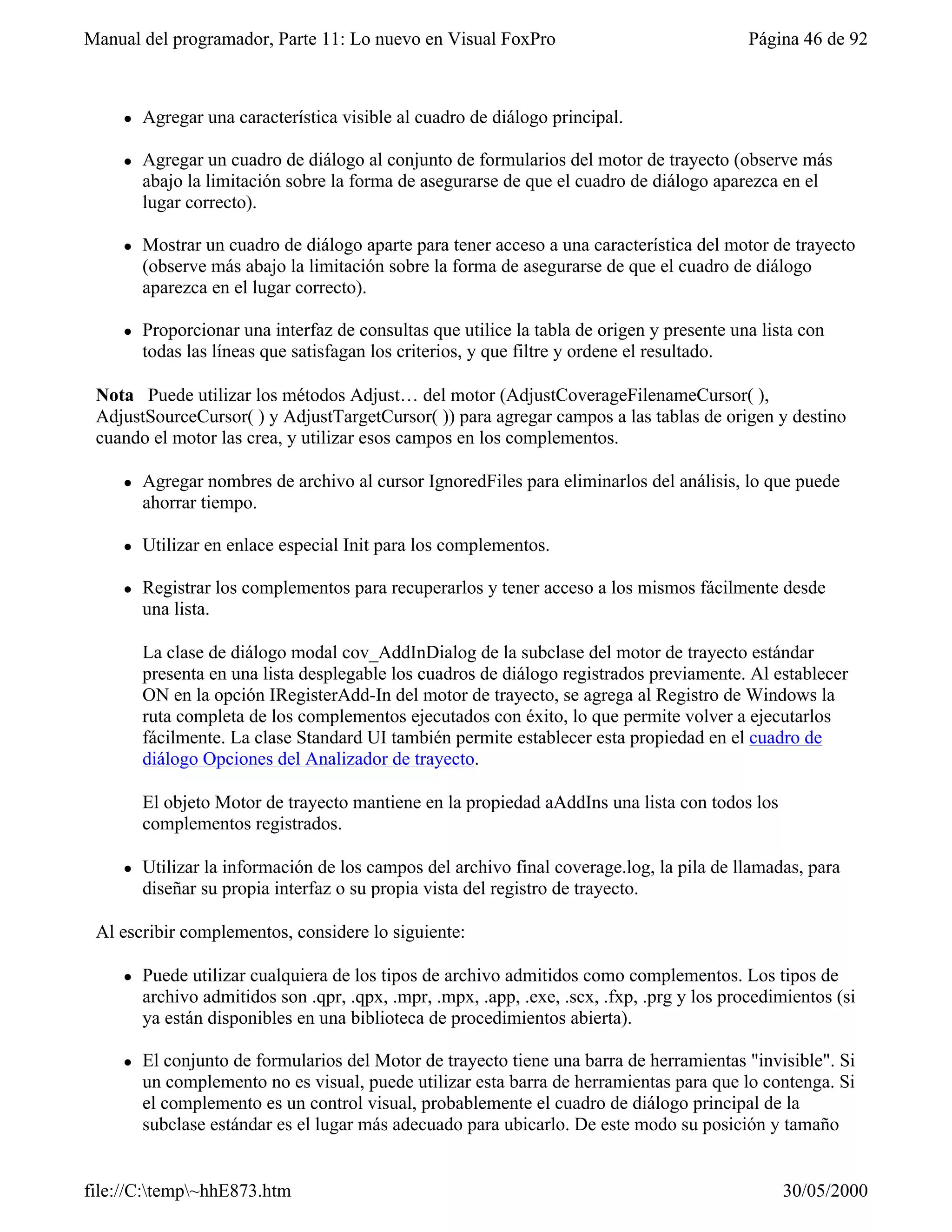 Visual fox-pro para clases