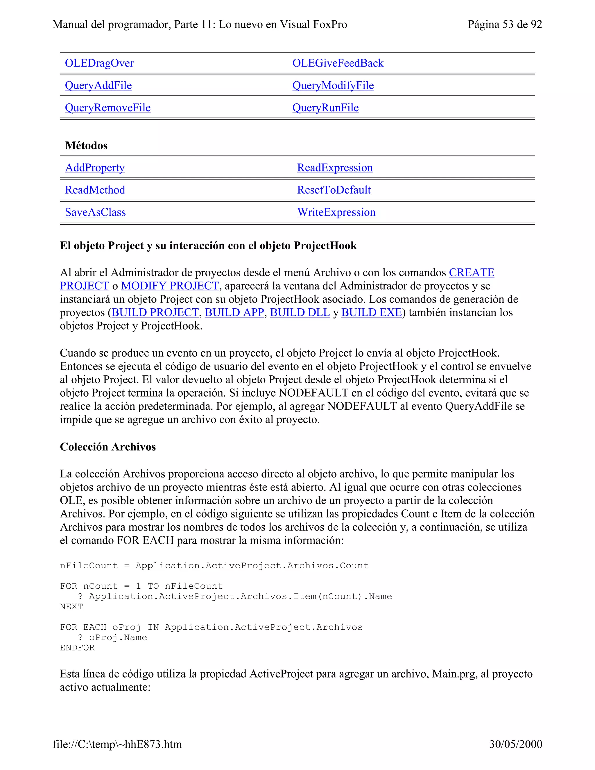 Visual fox-pro para clases