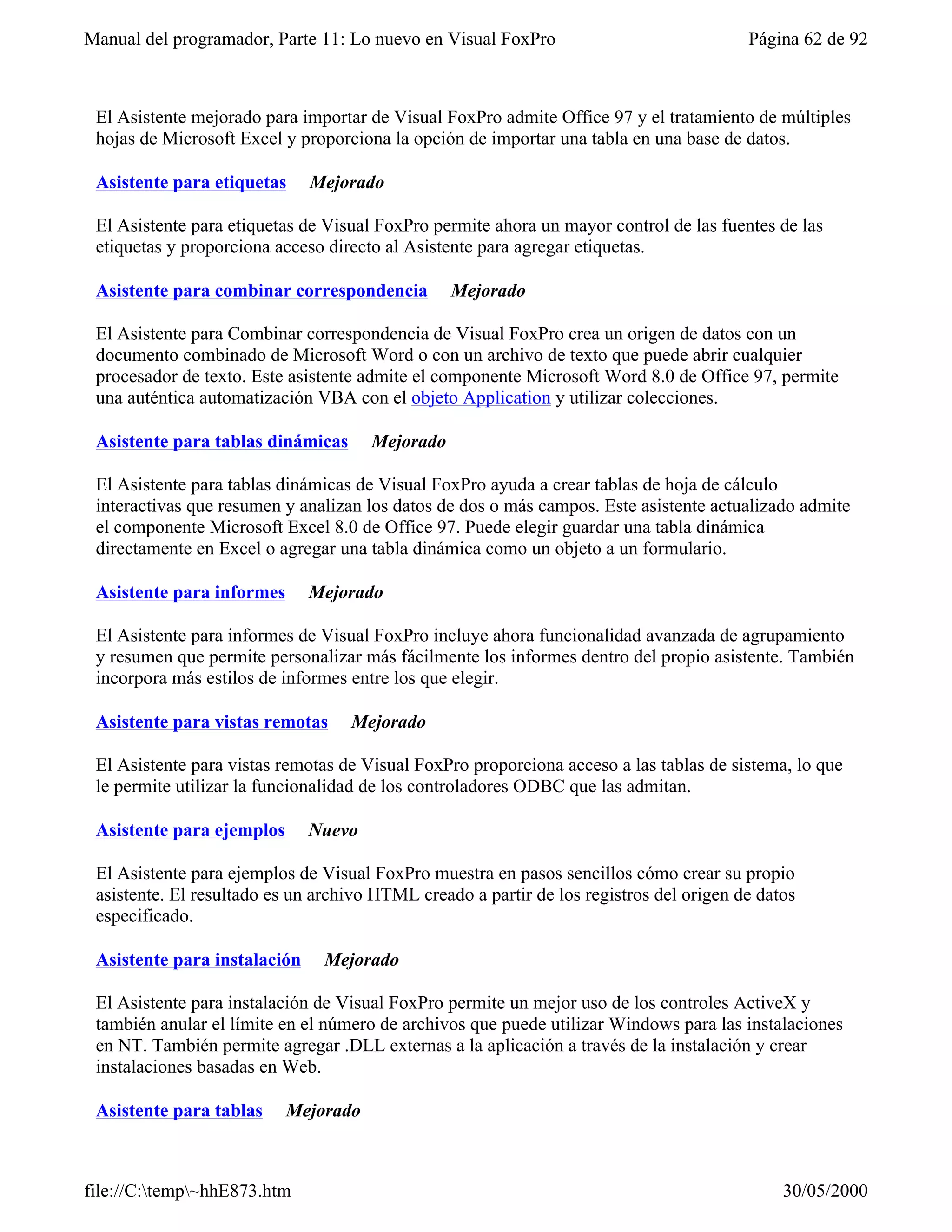 Visual fox-pro para clases