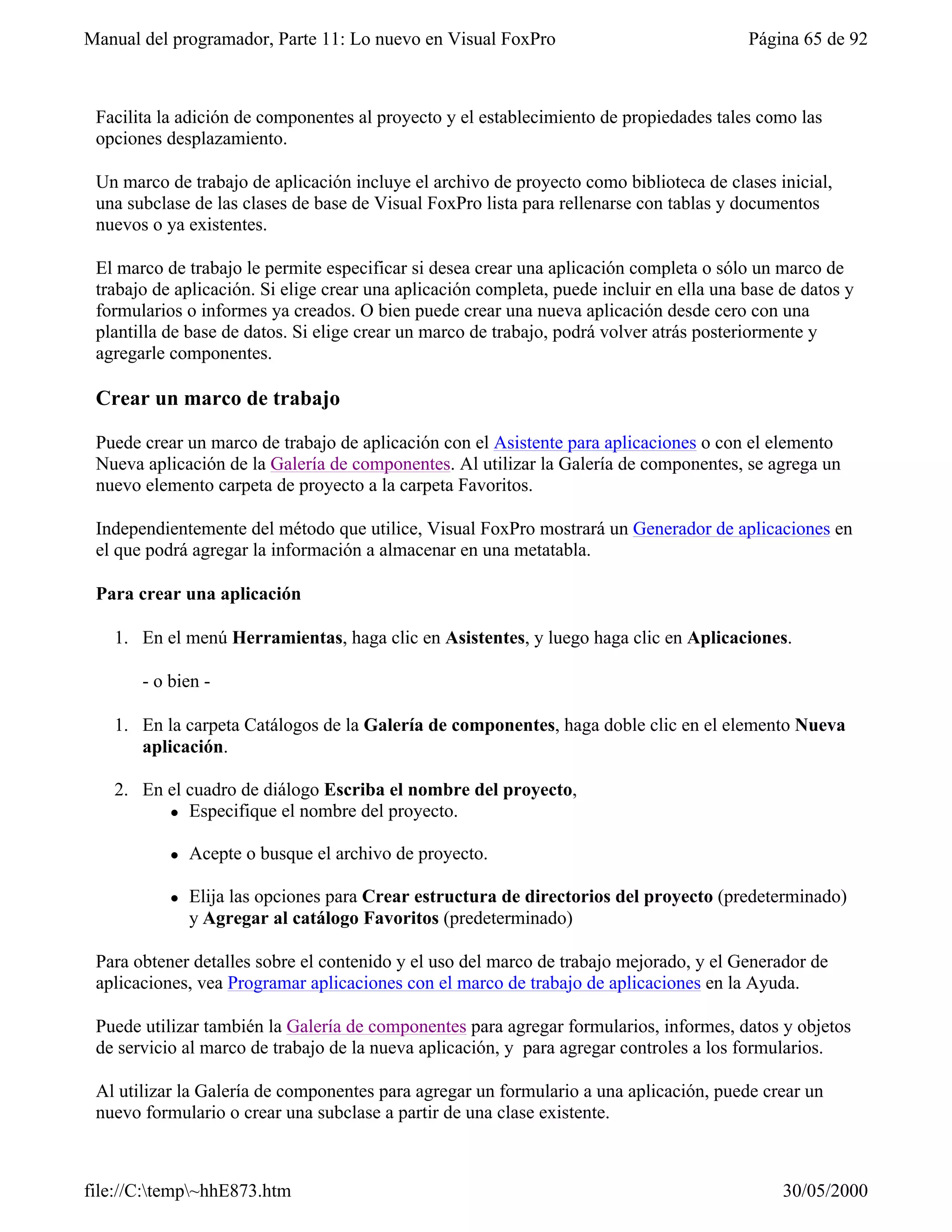 Visual fox-pro para clases