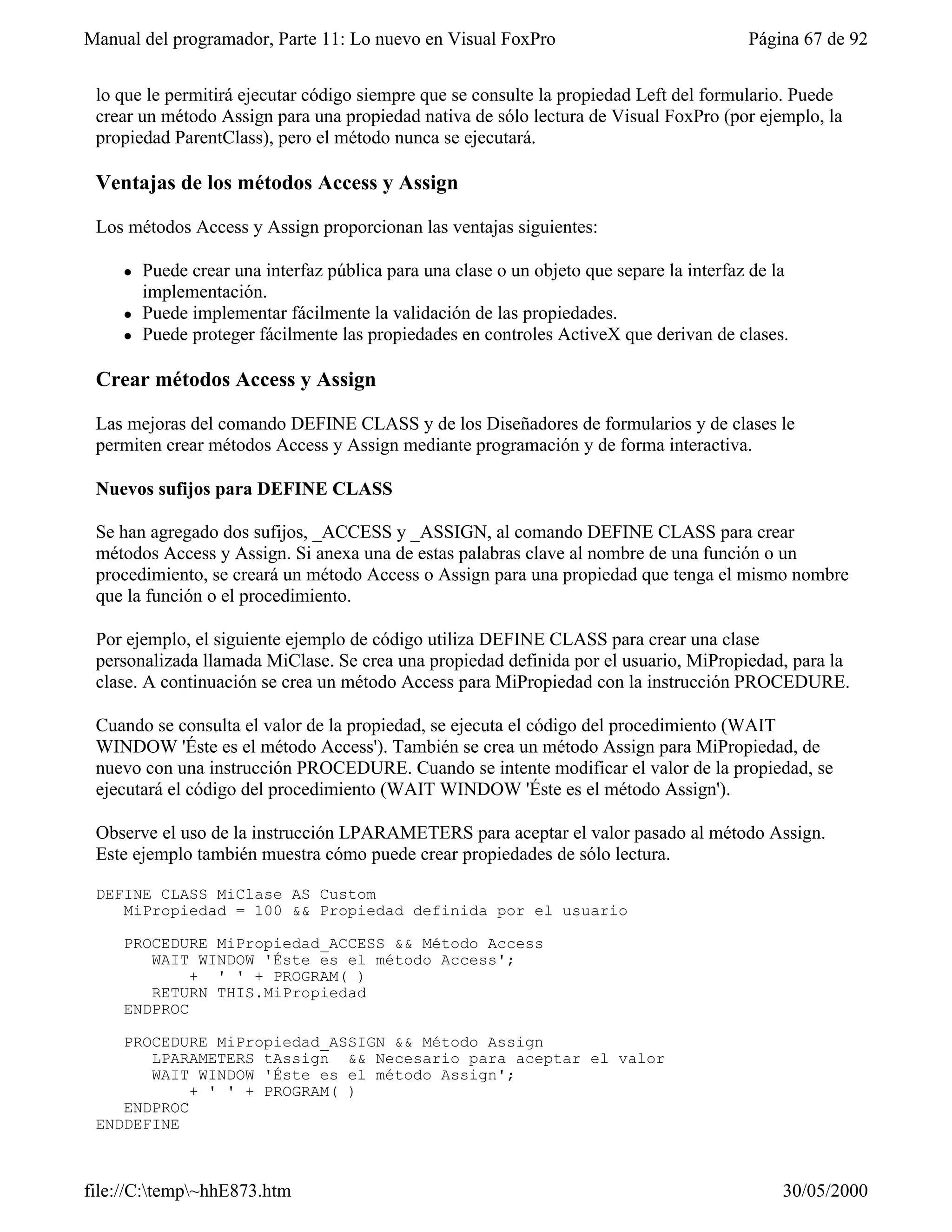 Visual fox-pro para clases