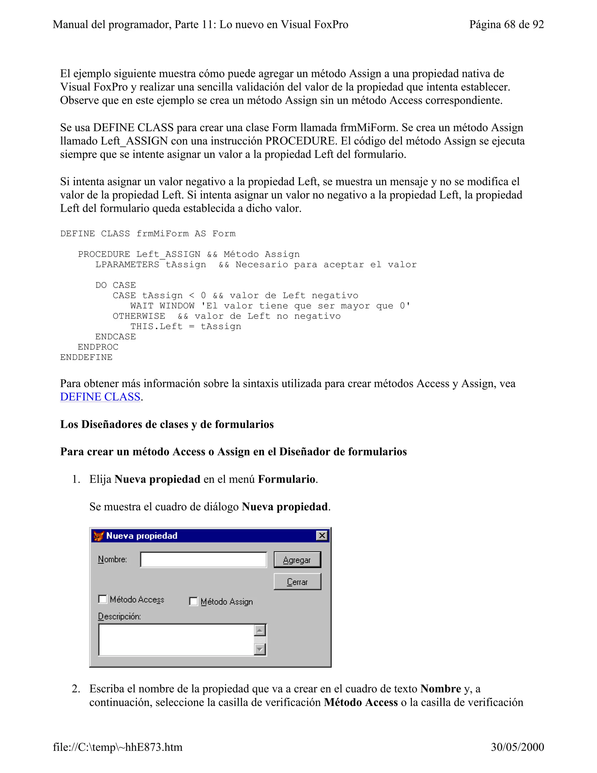 Visual fox-pro para clases