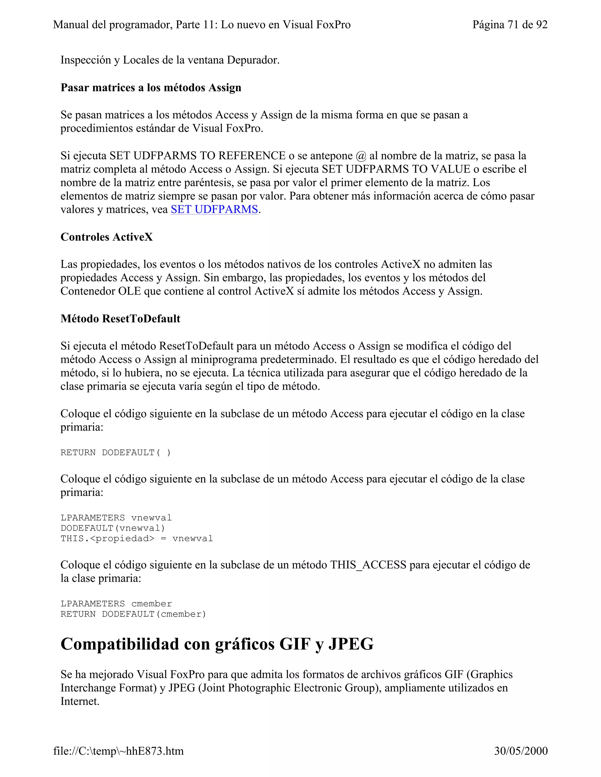 Visual fox-pro para clases