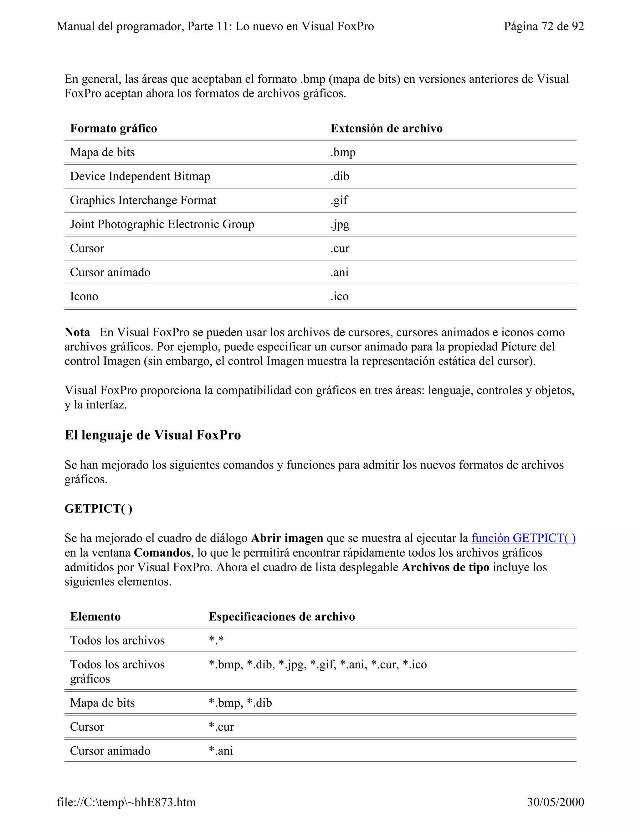 Visual fox-pro para clases