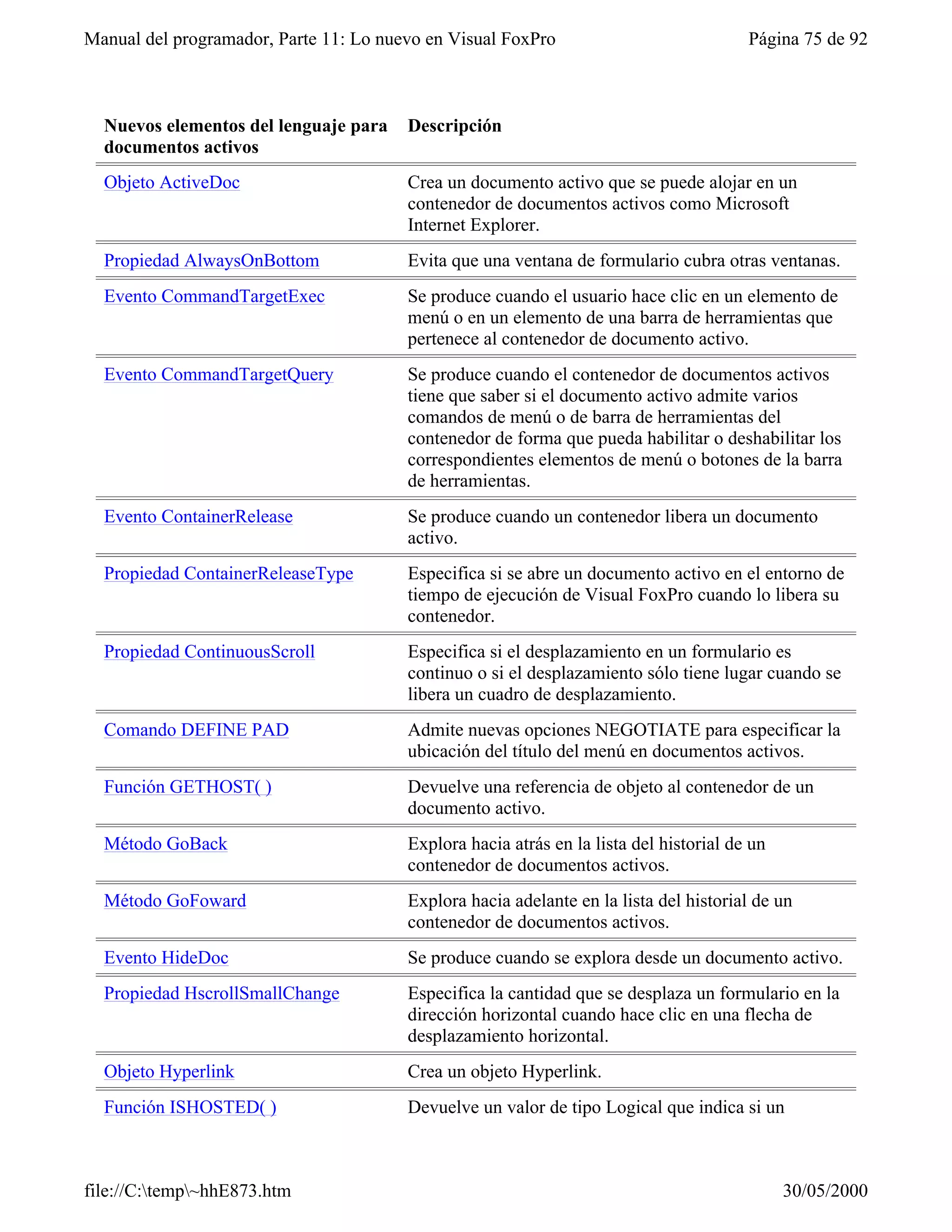 Visual fox-pro para clases