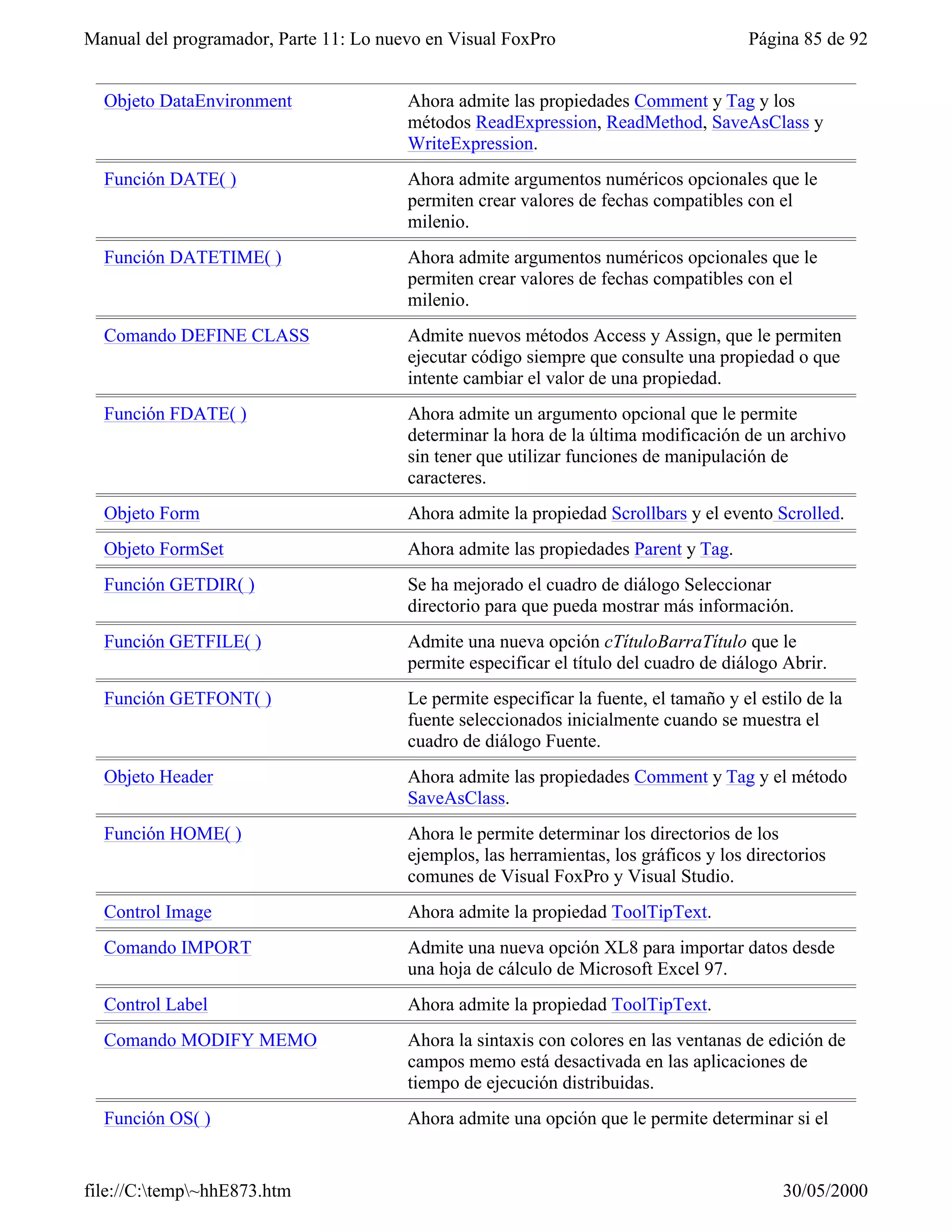 Visual fox-pro para clases