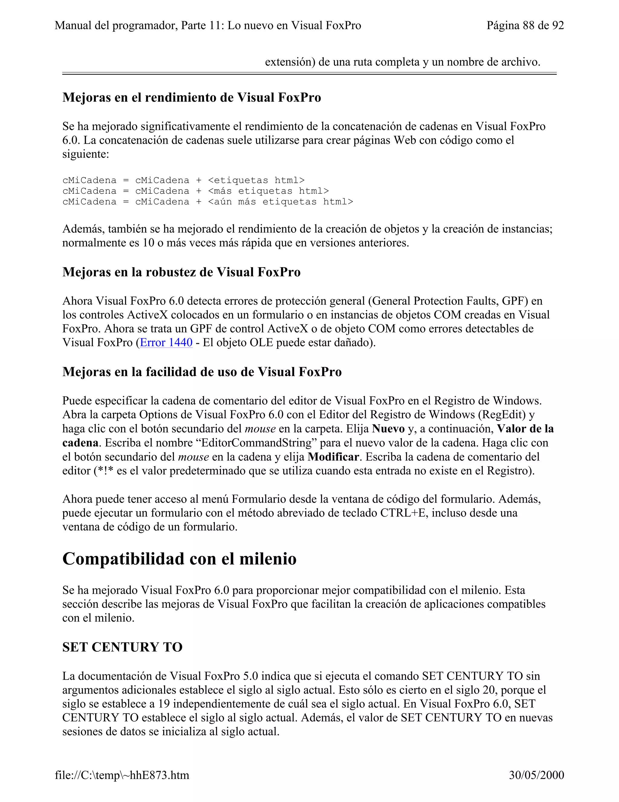 Visual fox-pro para clases