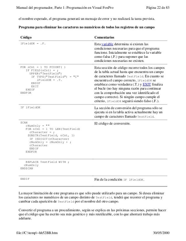 Visual Foxpro 6 Programmer s Guide