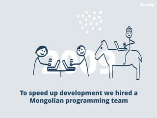 For each part we use specific other SaaS. 
The less we have to build and maintain 
ourselves, the better. 
Jenkins 
Get overview 
of all our tools 
 