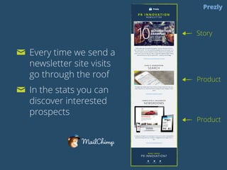 Congratulations! 
We made it. 
That was the Prezly SaaS sales 
story so far. 
What do you think? 
I’m curious to hear about your 
approach. 
Tweet us now Contact us 
 