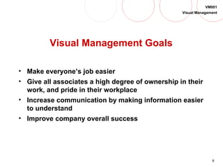 Visual Management Powerpoint Visual management | PPT