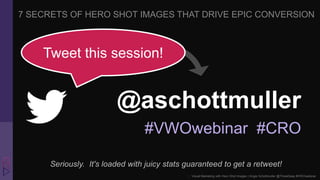 ::  Visual Marketing with Hero Shot Images | Angie Schottmuller @ThreeDeep #VWOwebinar
7 SECRETS OF HERO SHOT IMAGES THAT ...