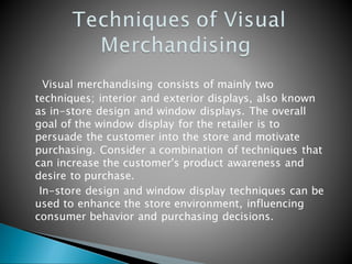 Smart Visual Merchandising Enhances
