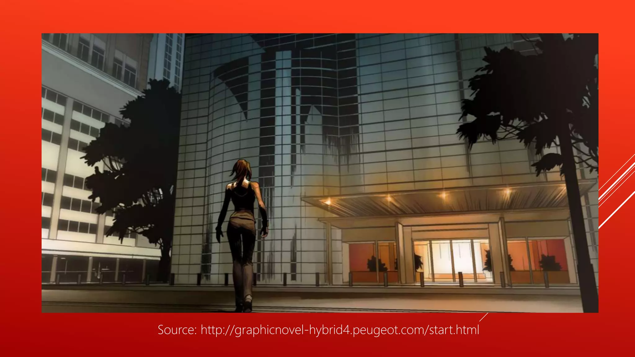 Source: http://graphicnovel-hybrid4.peugeot.com/start.html
 