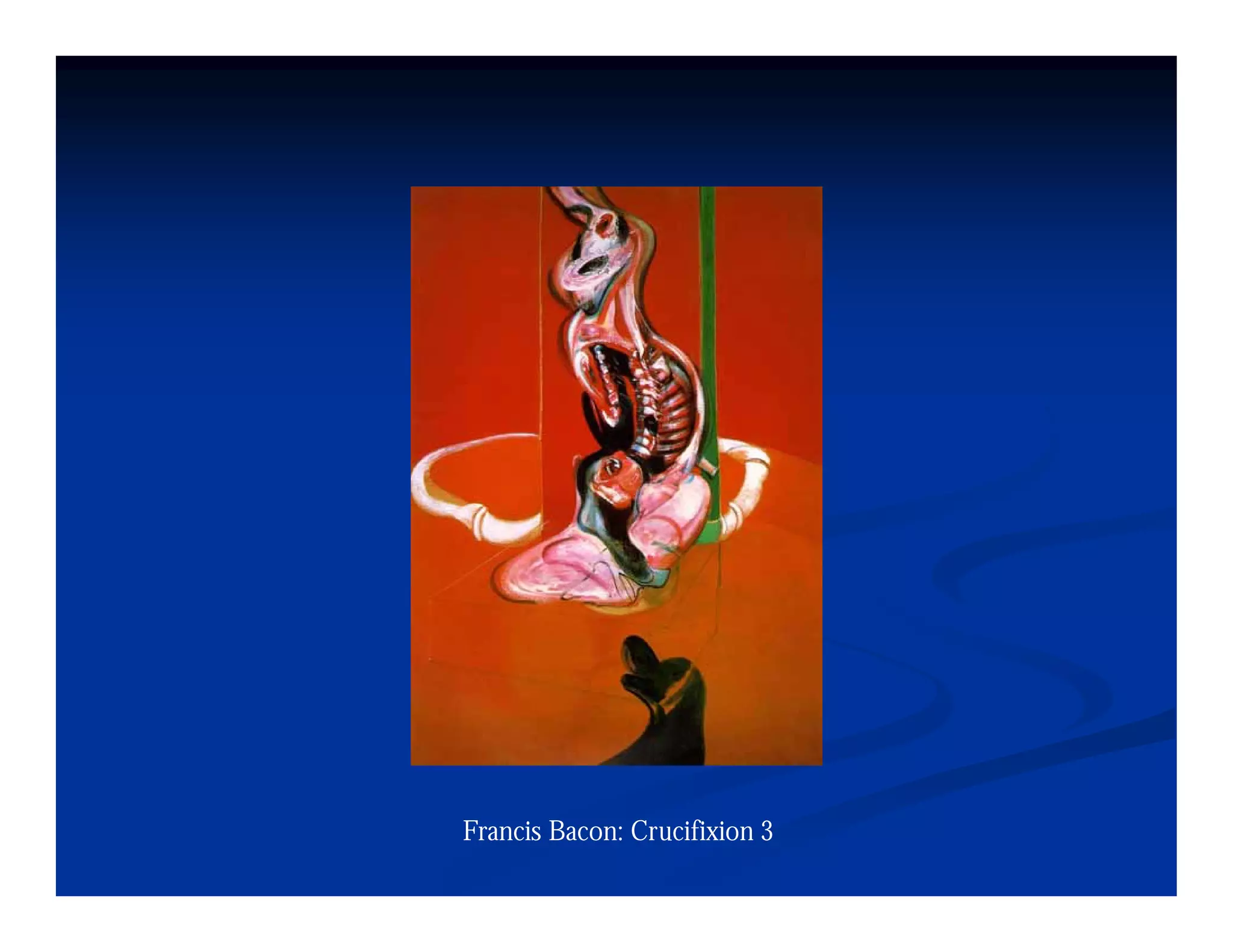 Francis Bacon: Crucifixion 3
 