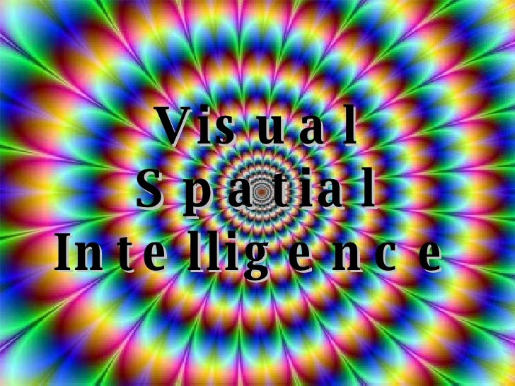 visual spatial intelligence