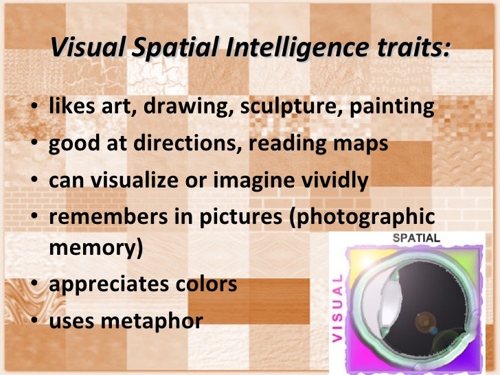 visual spatial intelligence