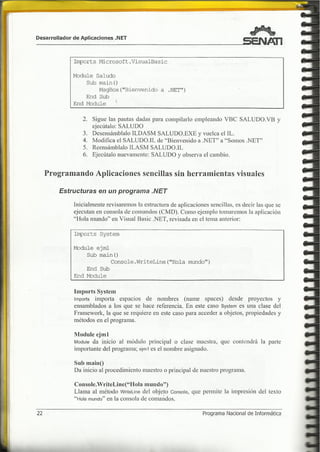 Visual 2005 senati  i