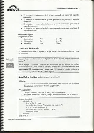 Visual 2005 senati  i