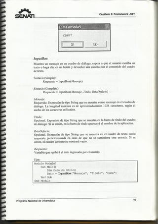 Visual 2005 senati  i