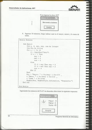 Visual 2005 senati  i
